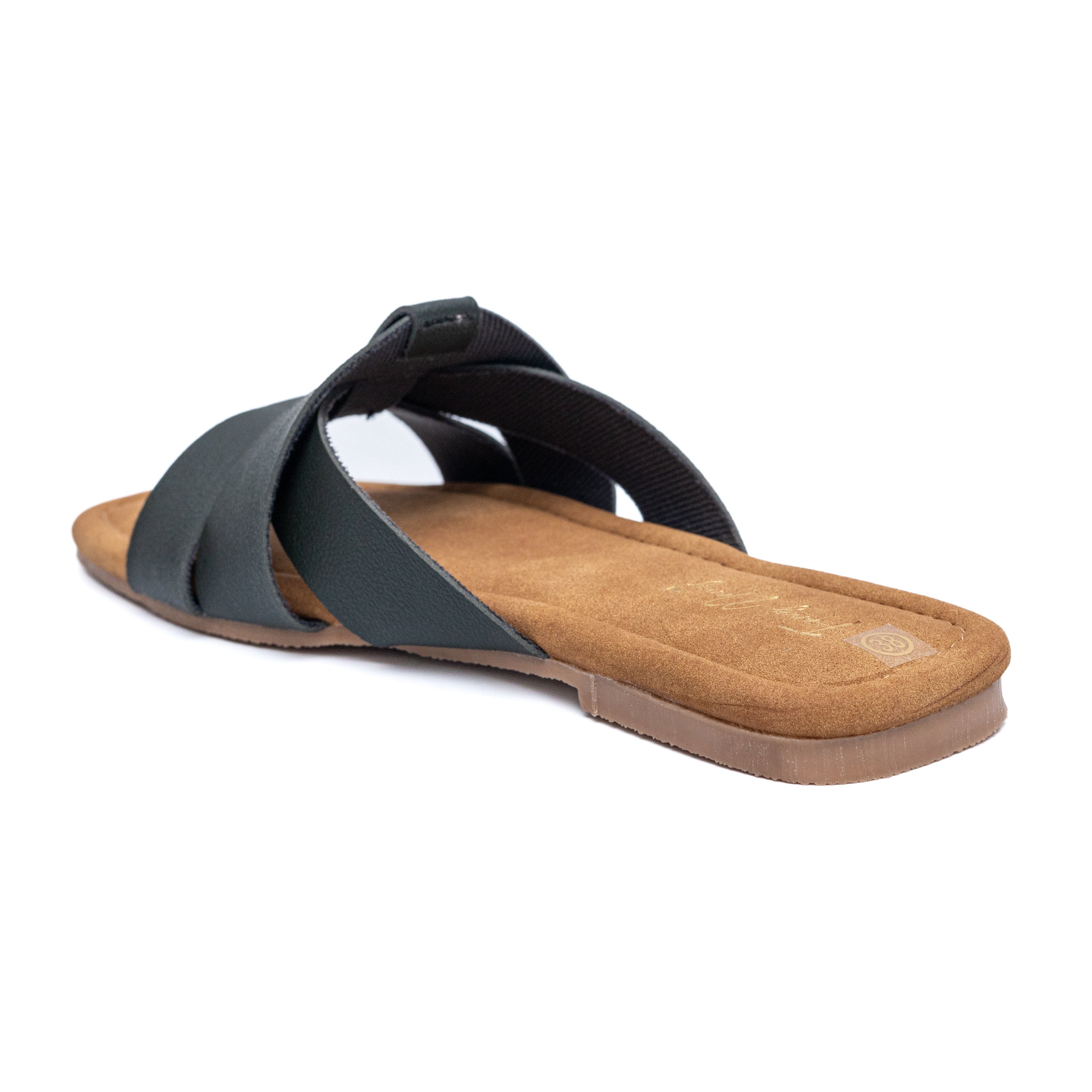 Criss Cross Flats - Dark Green