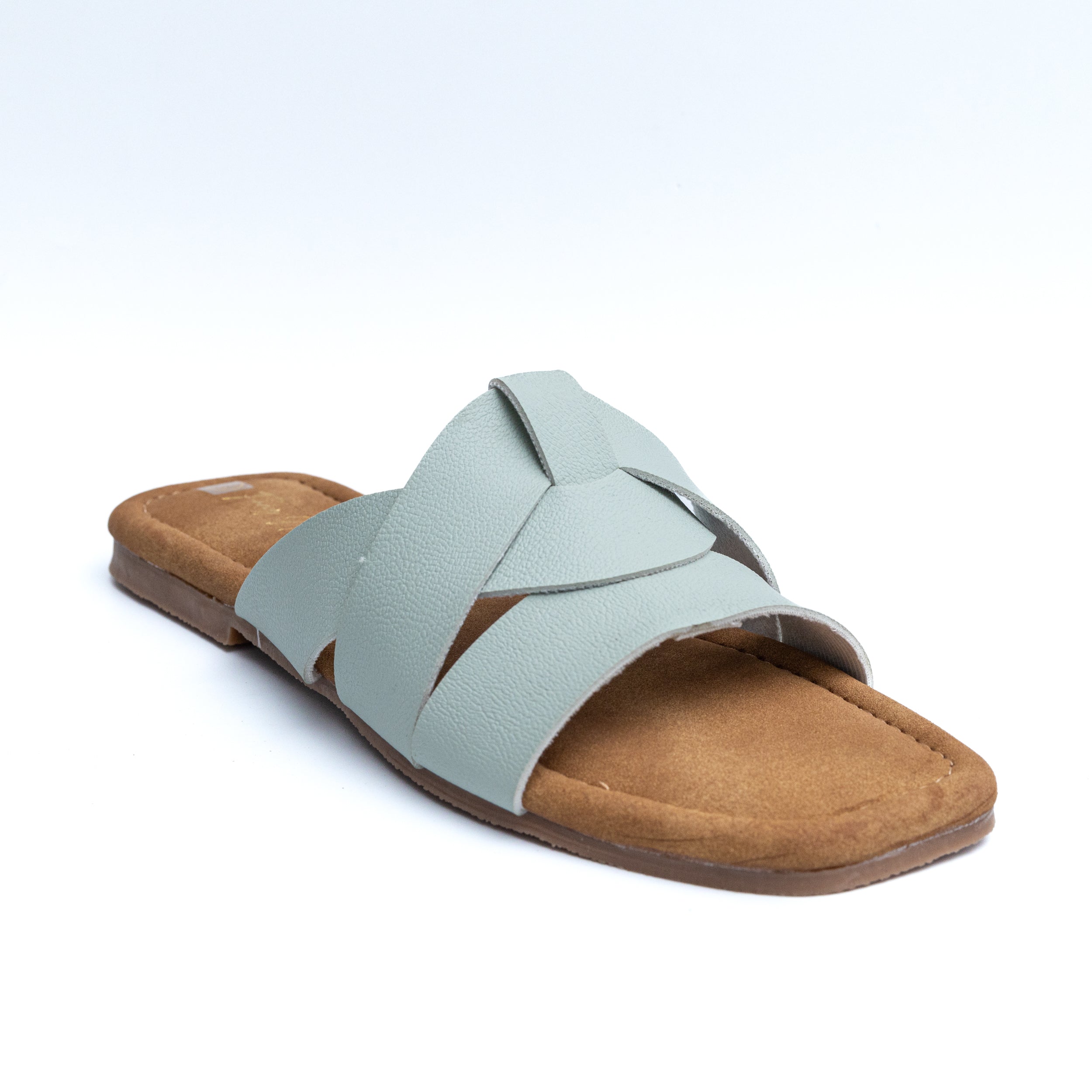 Criss Cross Flats - Mint Green