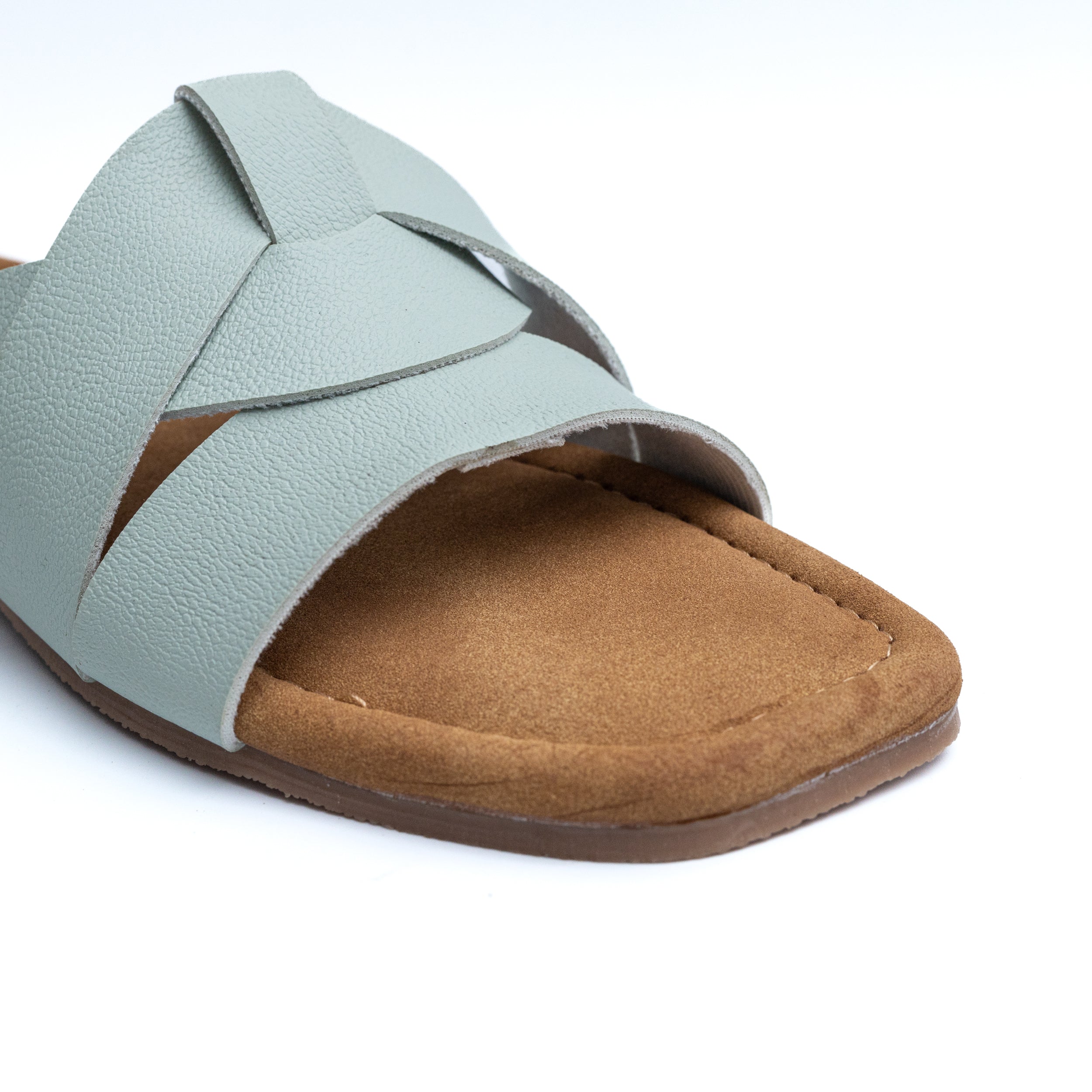 Criss Cross Flats - Mint Green