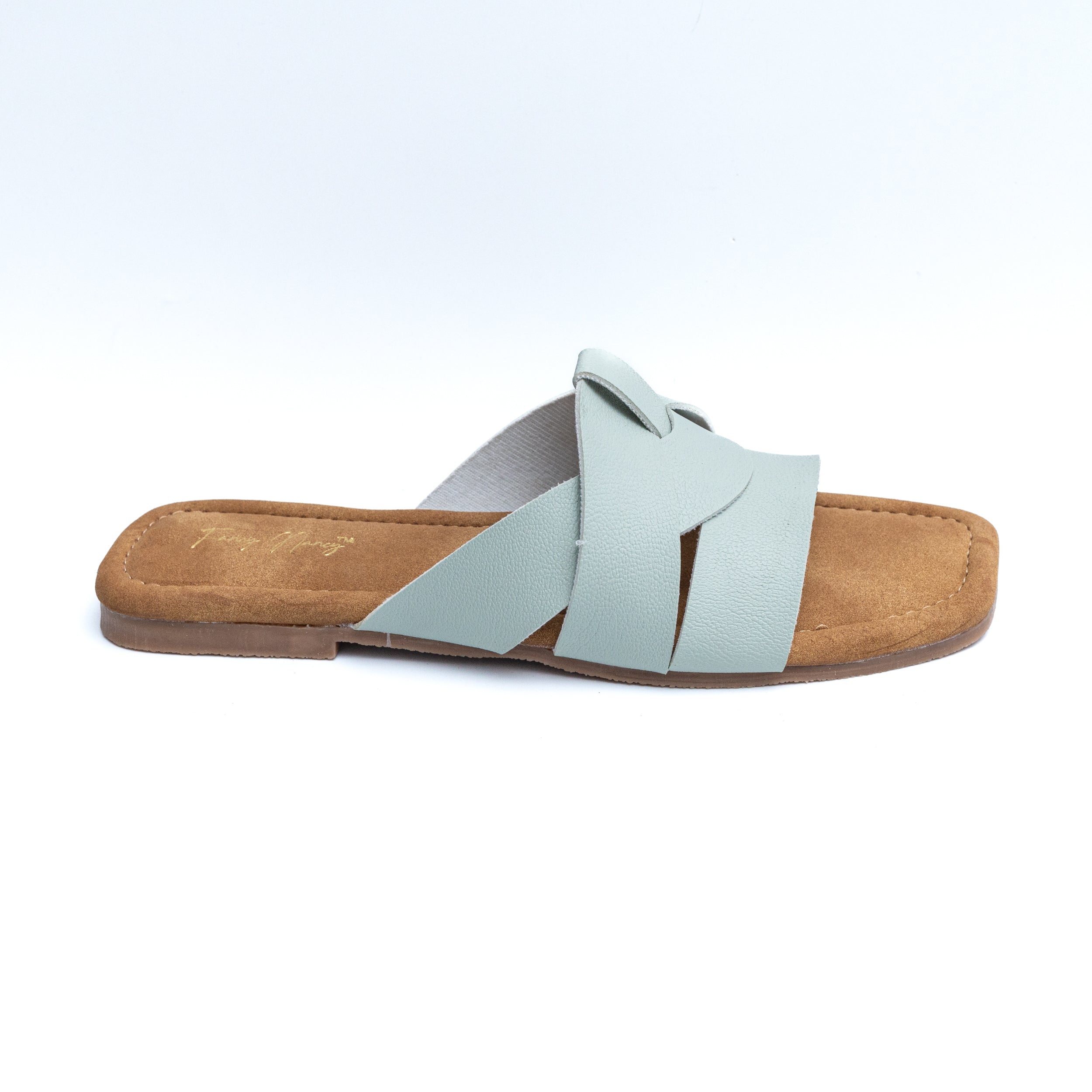 Criss Cross Flats - Mint Green