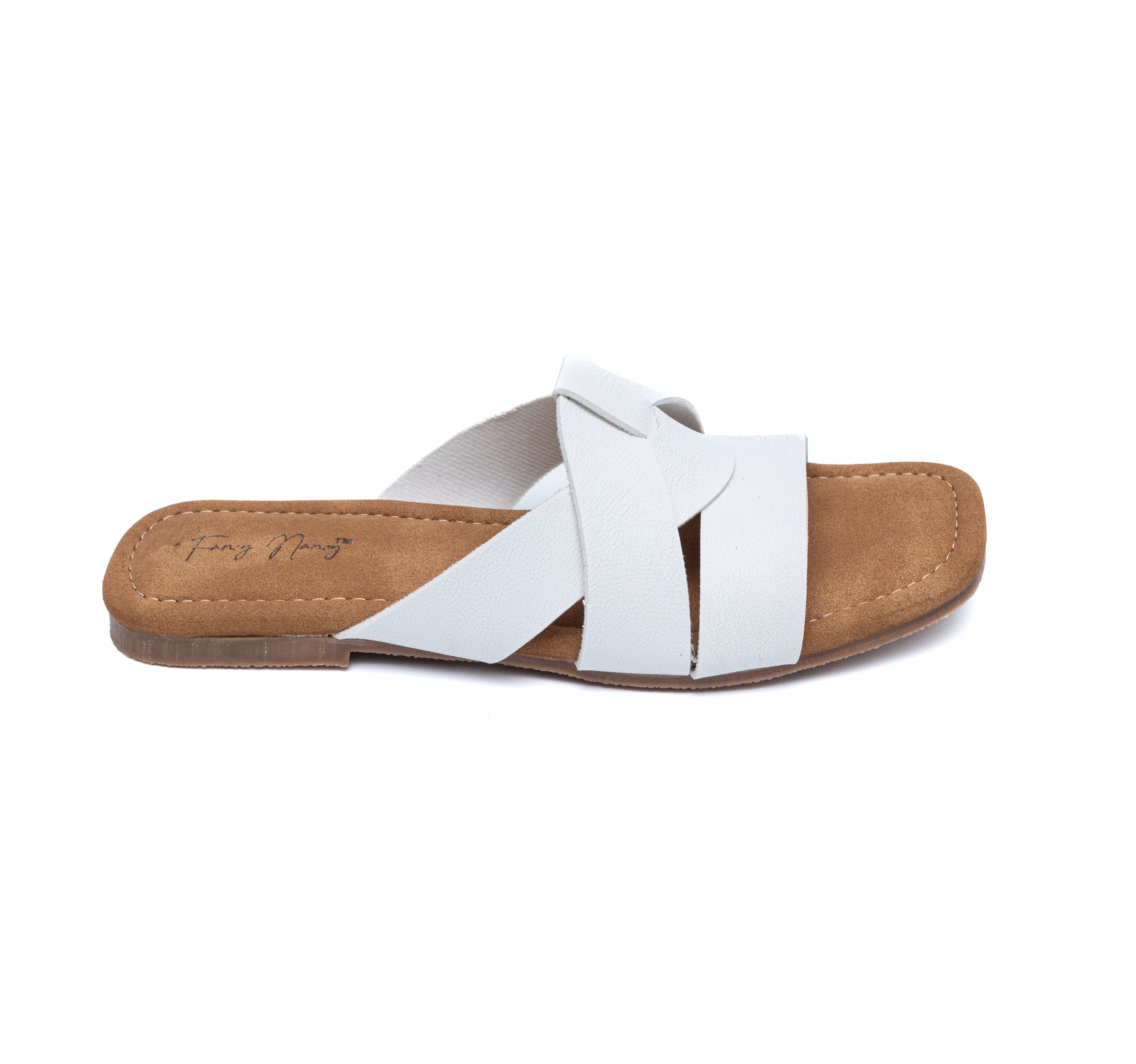 Criss Cross Flats - White