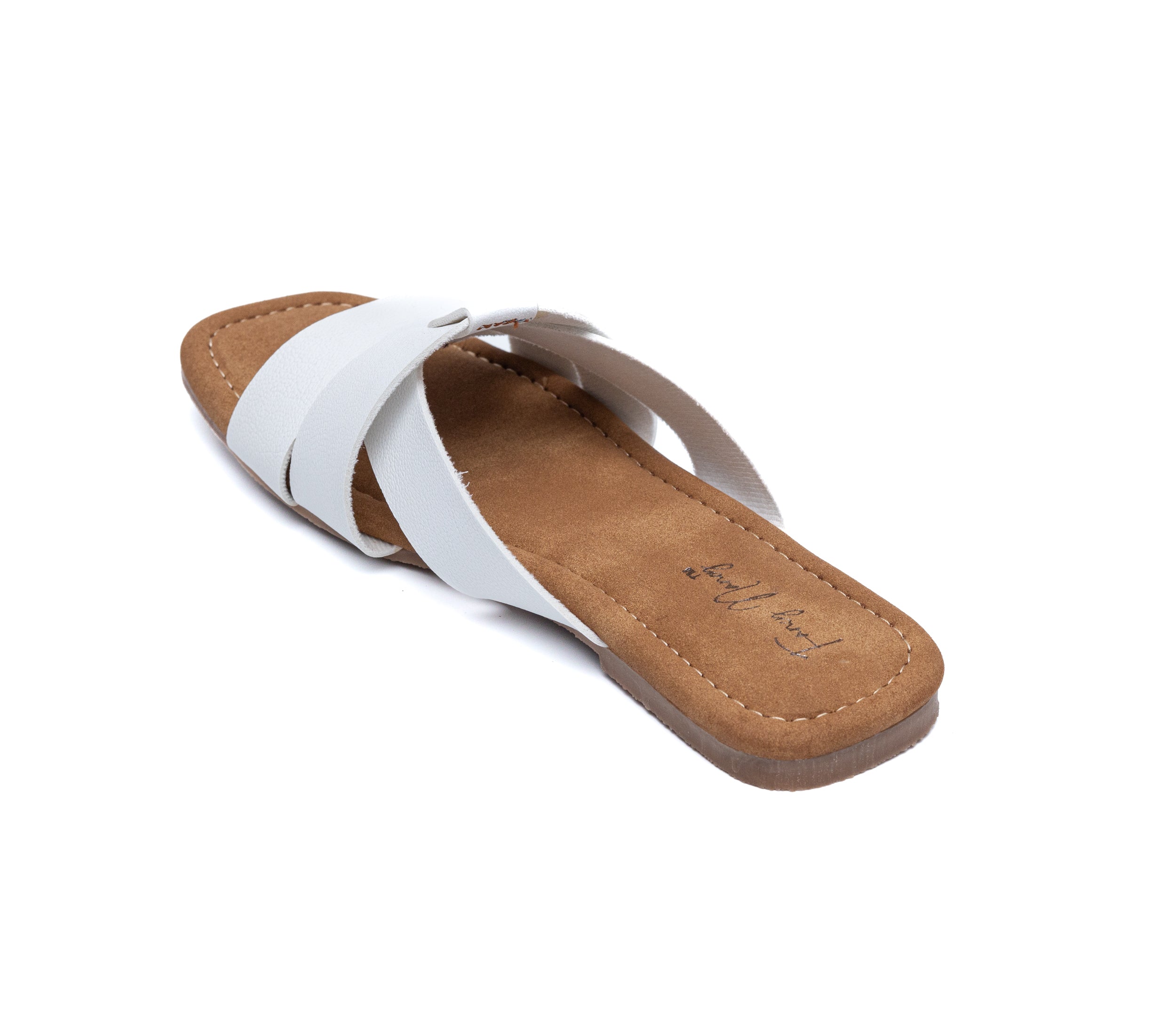 Criss Cross Flats - White