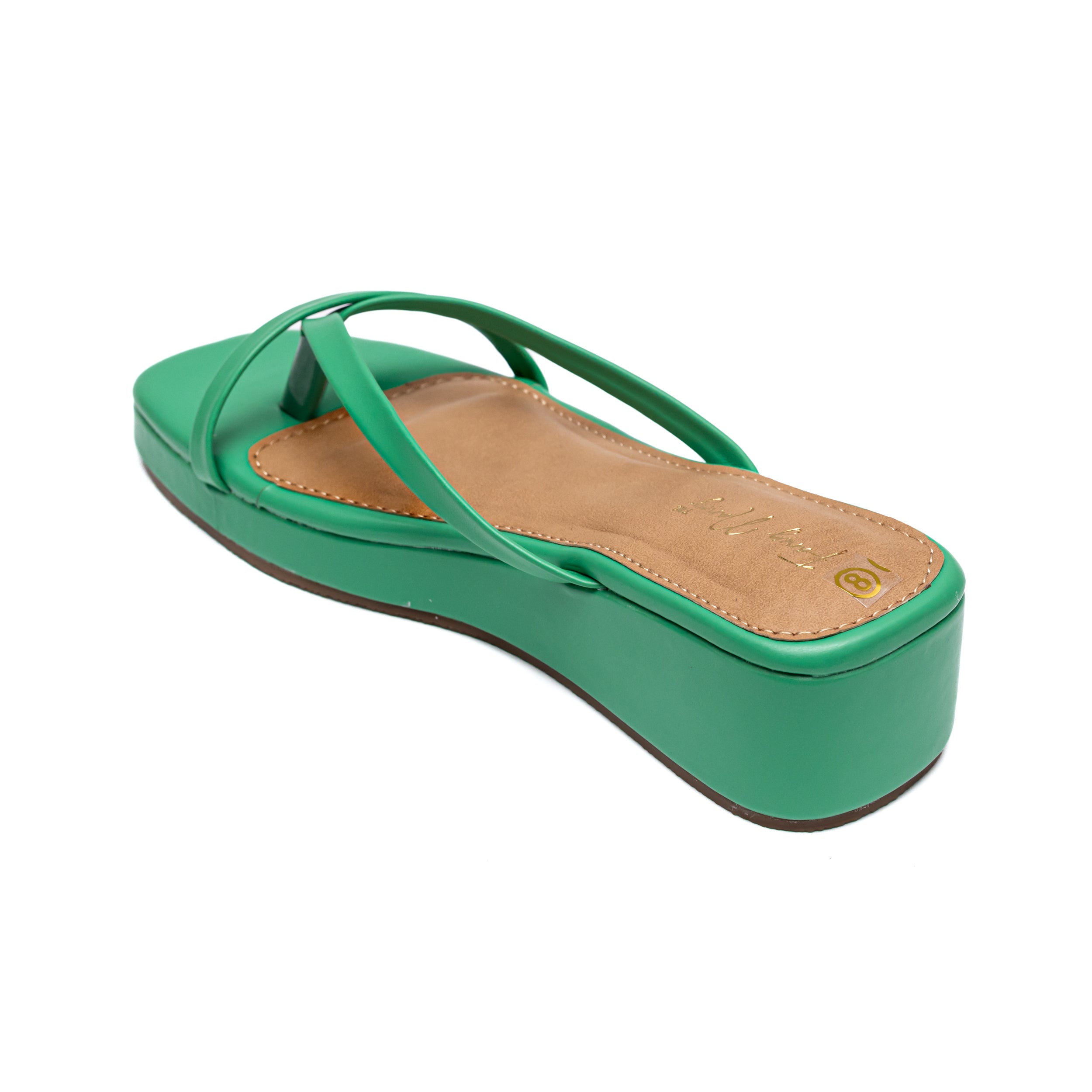 STRAPPY PLATFORM-GREEN