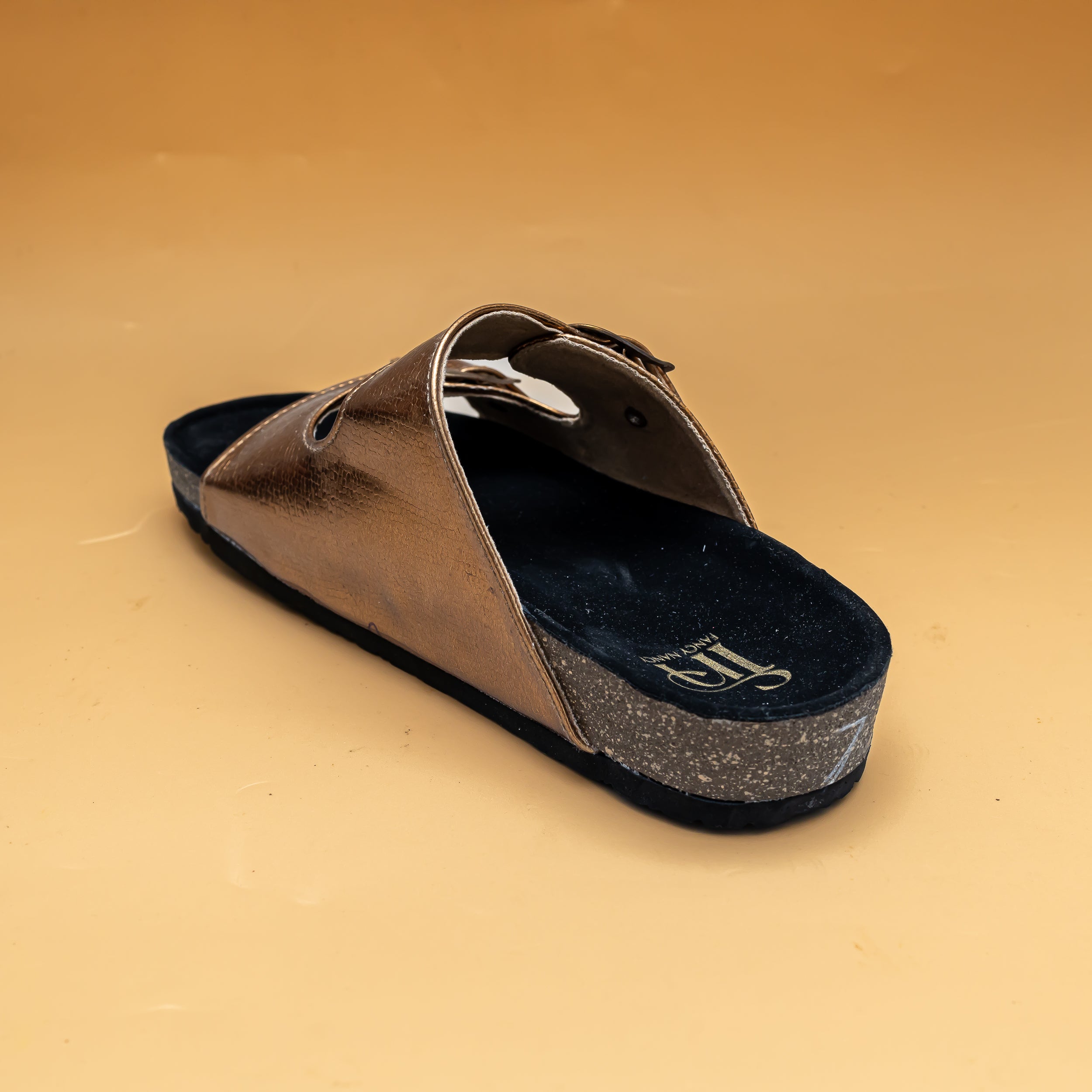Metallic Buckle Sliders - Copper