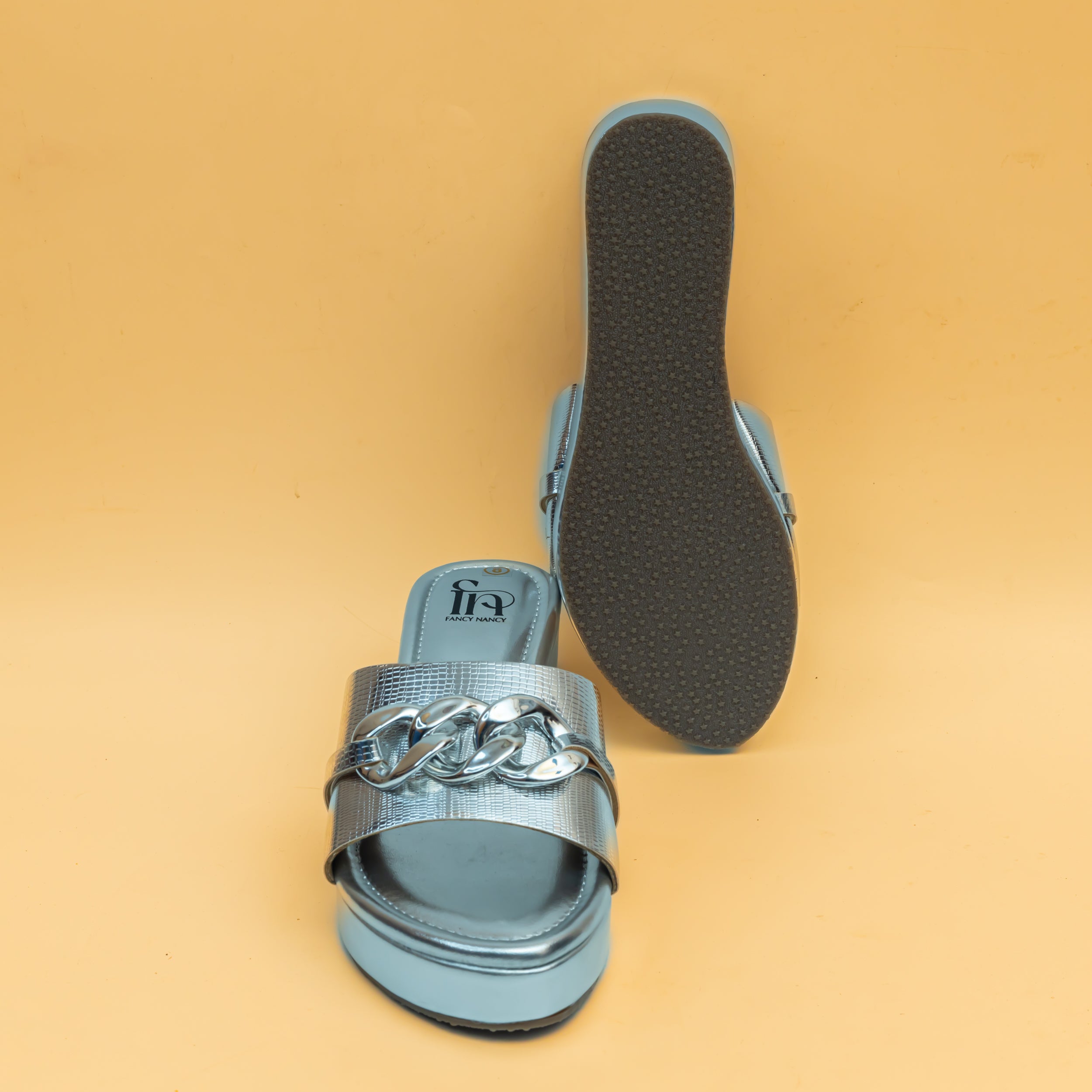 Chain In Platform - Silver