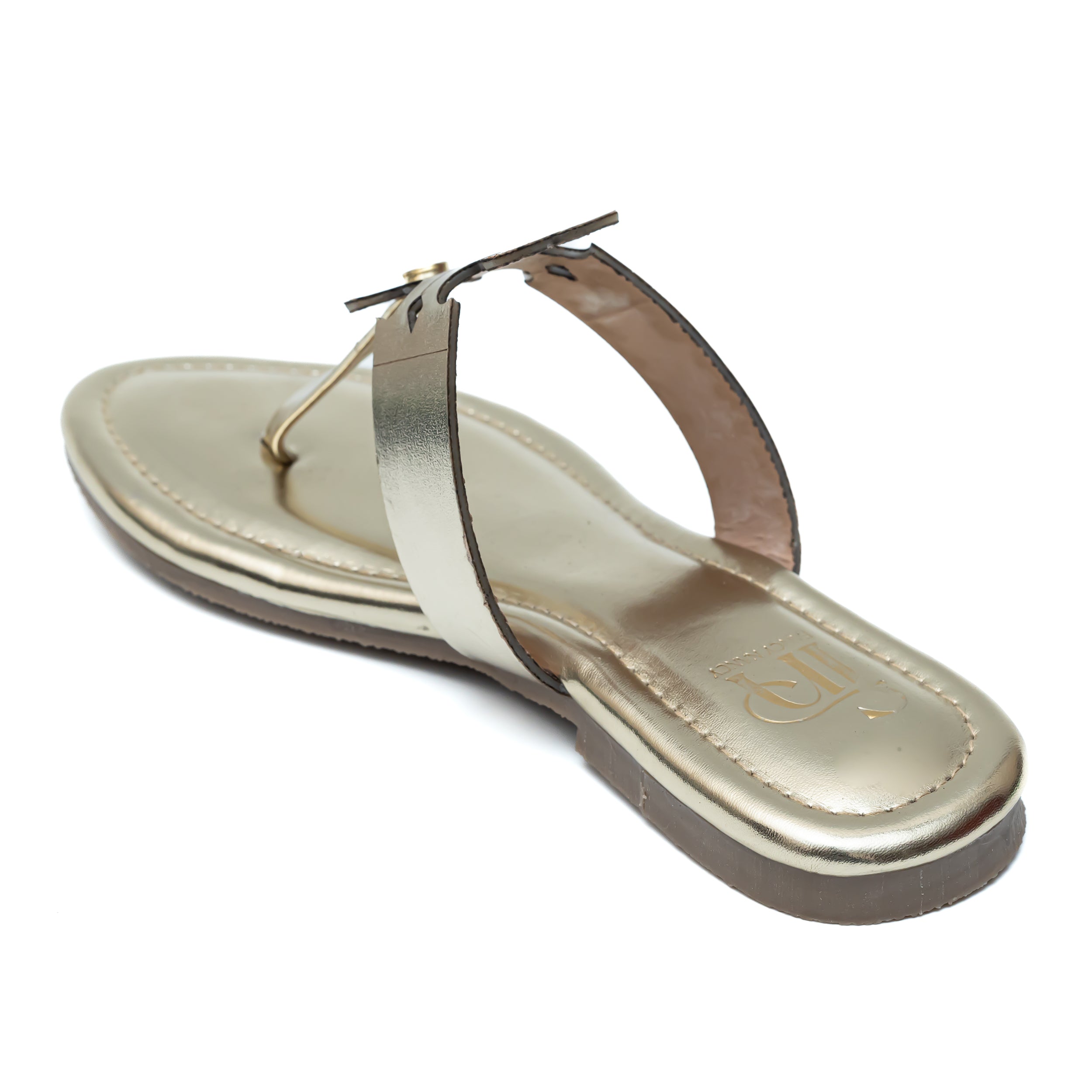 Double Tee Flats - Gold