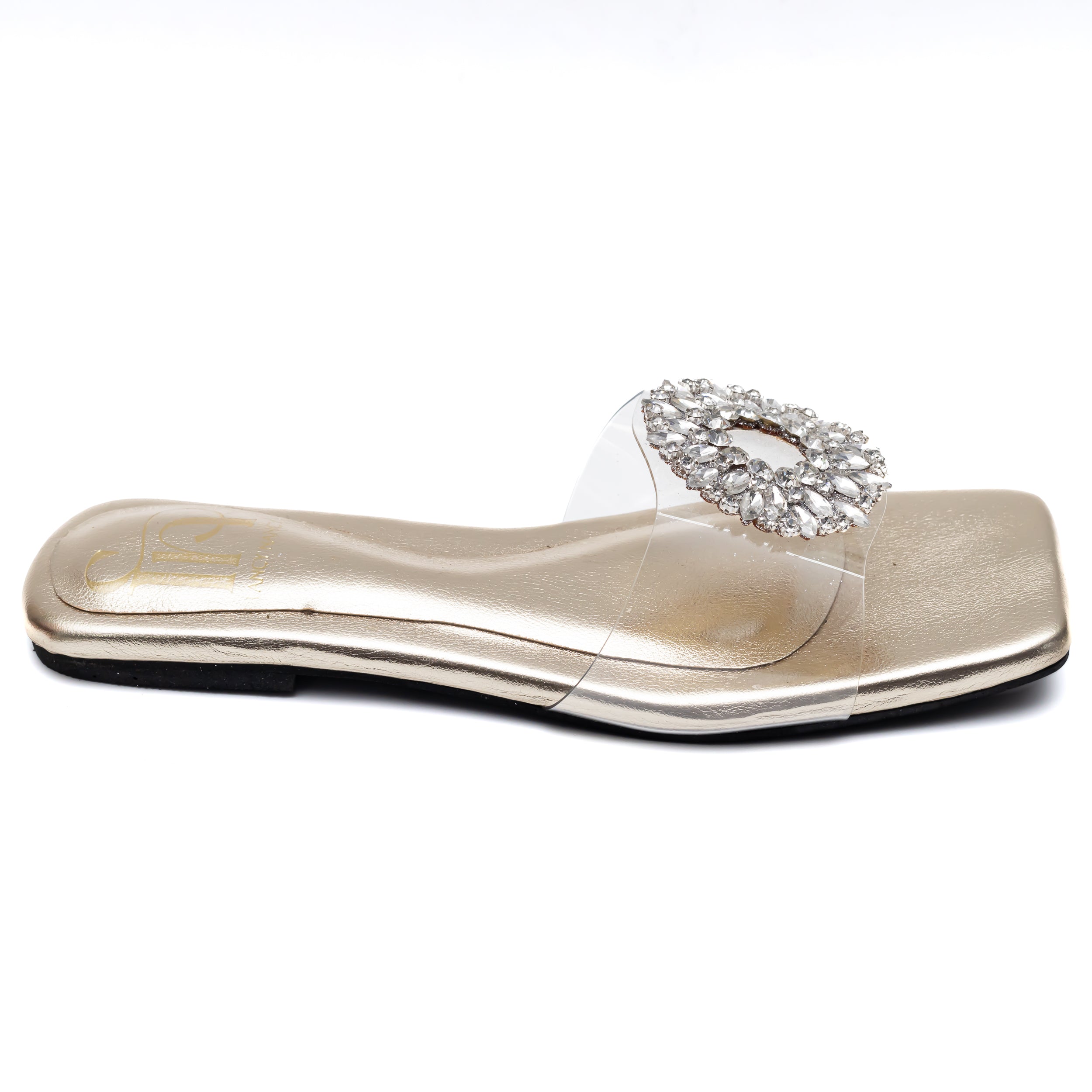 Round Broach Flats - Gold