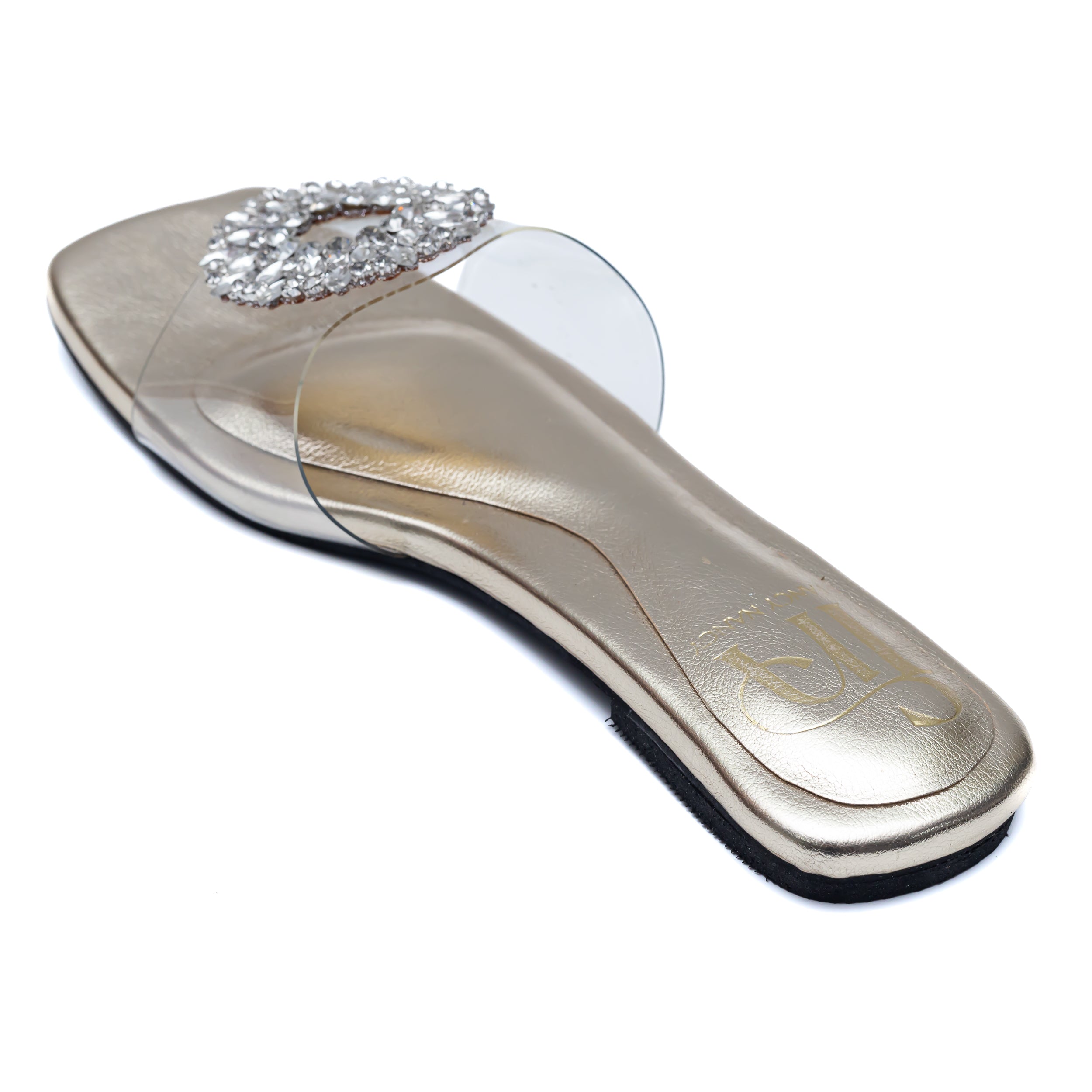 Round Broach Flats - Gold