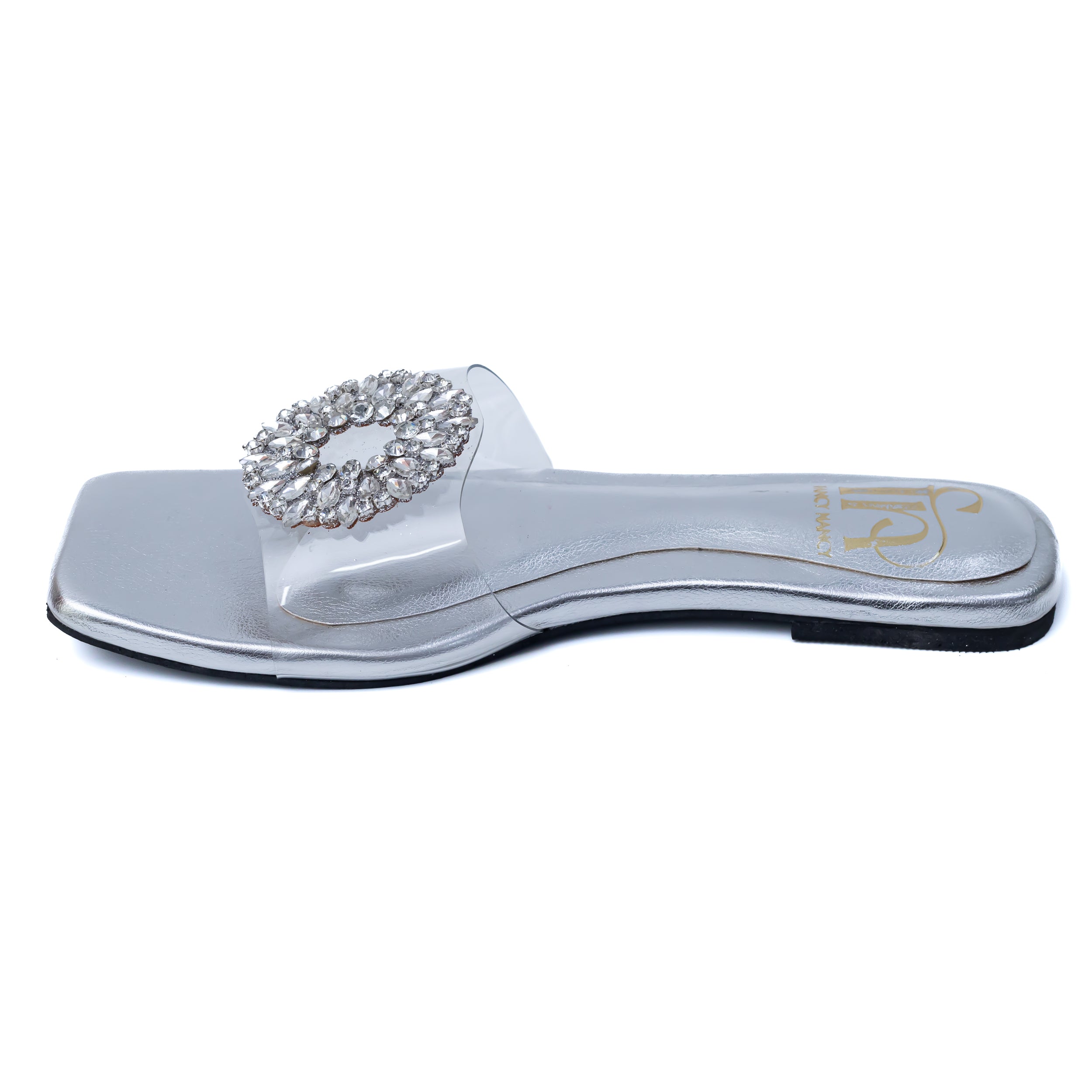Round Broach Flats - Silver