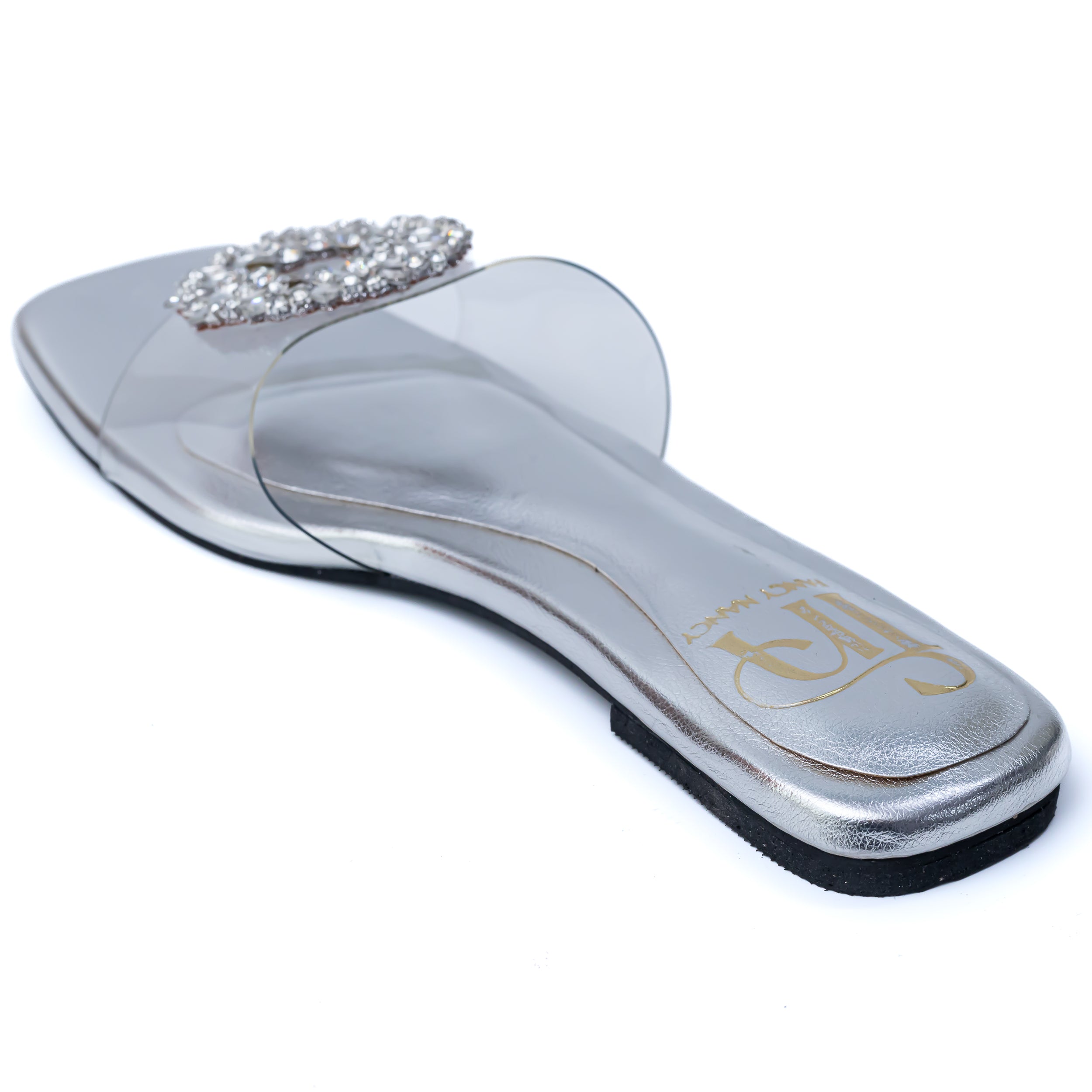 Round Broach Flats - Silver