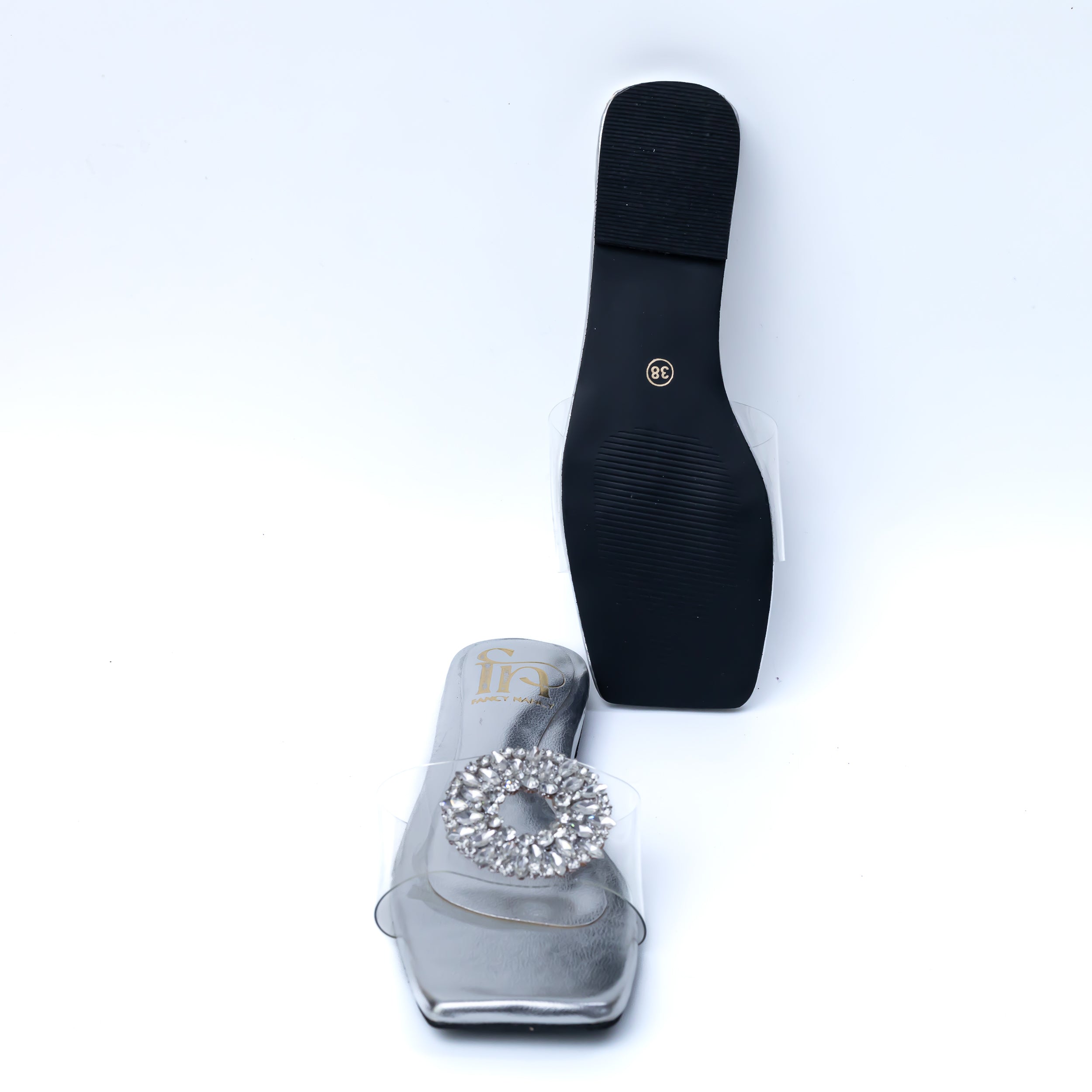 Round Broach Flats - Silver