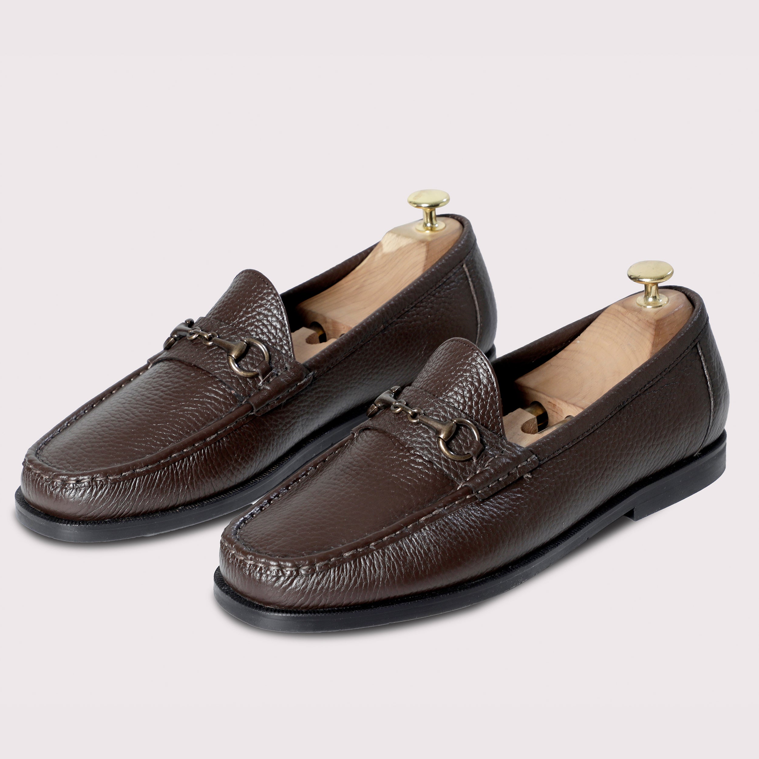 Stanley Horsebit Mocassins - Brown