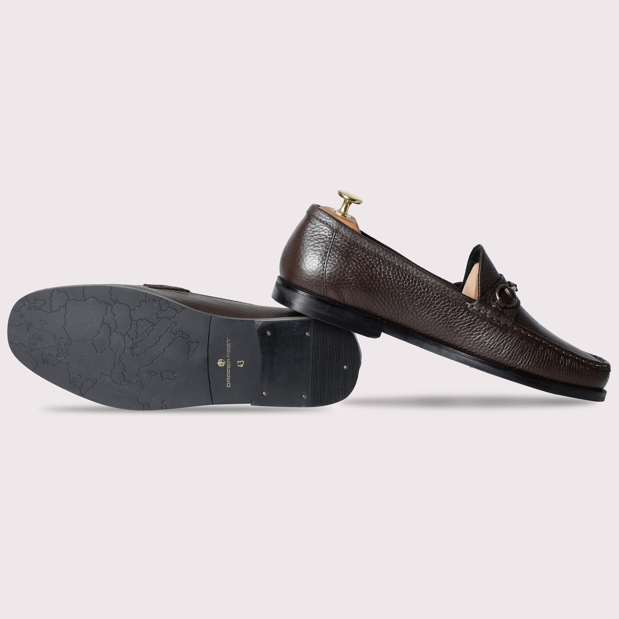 Stanley Horsebit Mocassins - Brown