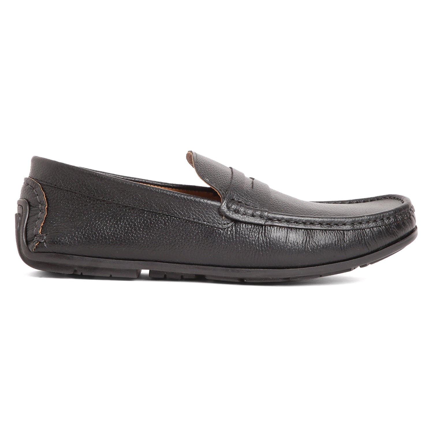 Mild Leather Driving Shoe - Black