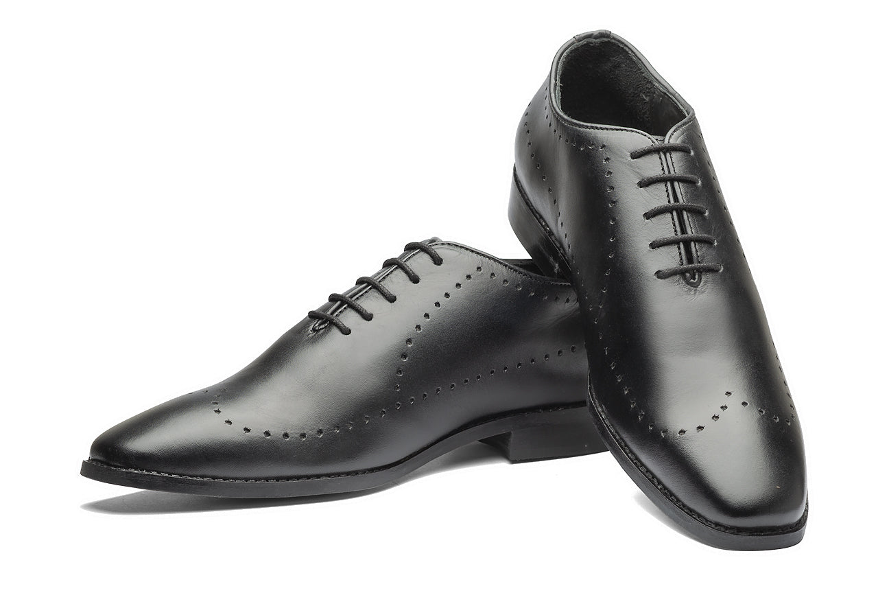 King Liam Oxfords - Black - Dapperfeet