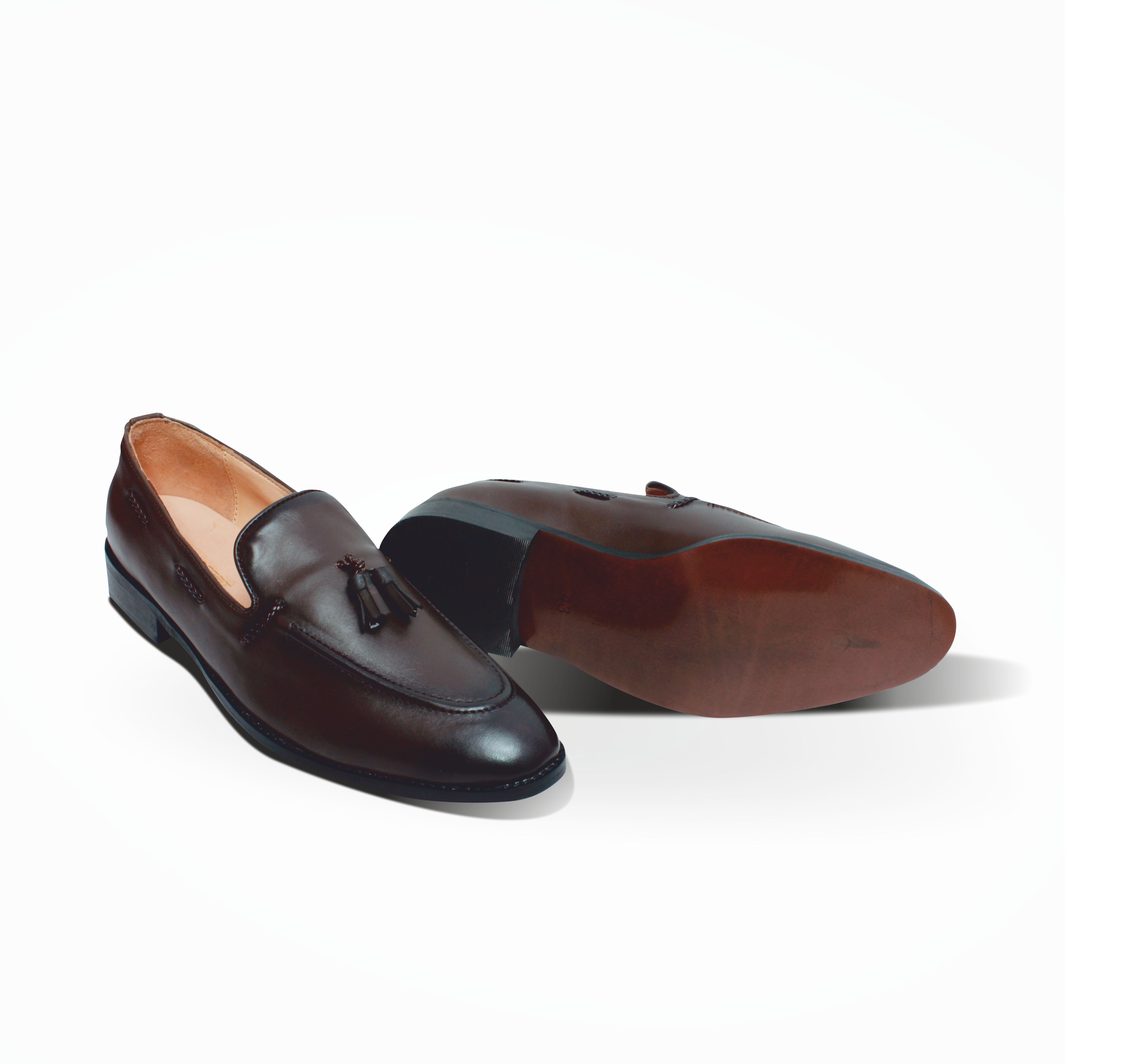 Kash 2 Tassel Loafers - Brown - Dapperfeet