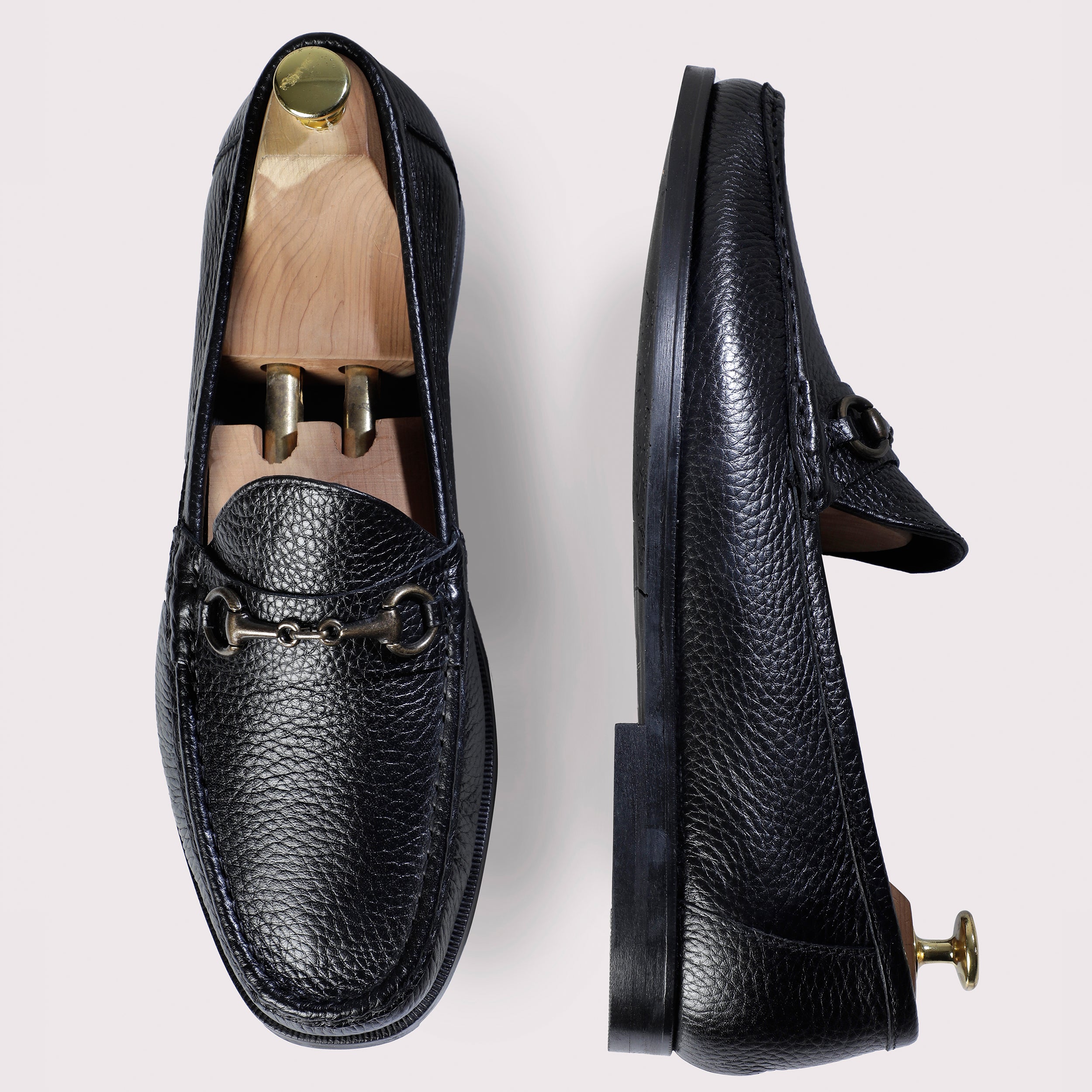 Stanley Horsebit Mocassins - Black
