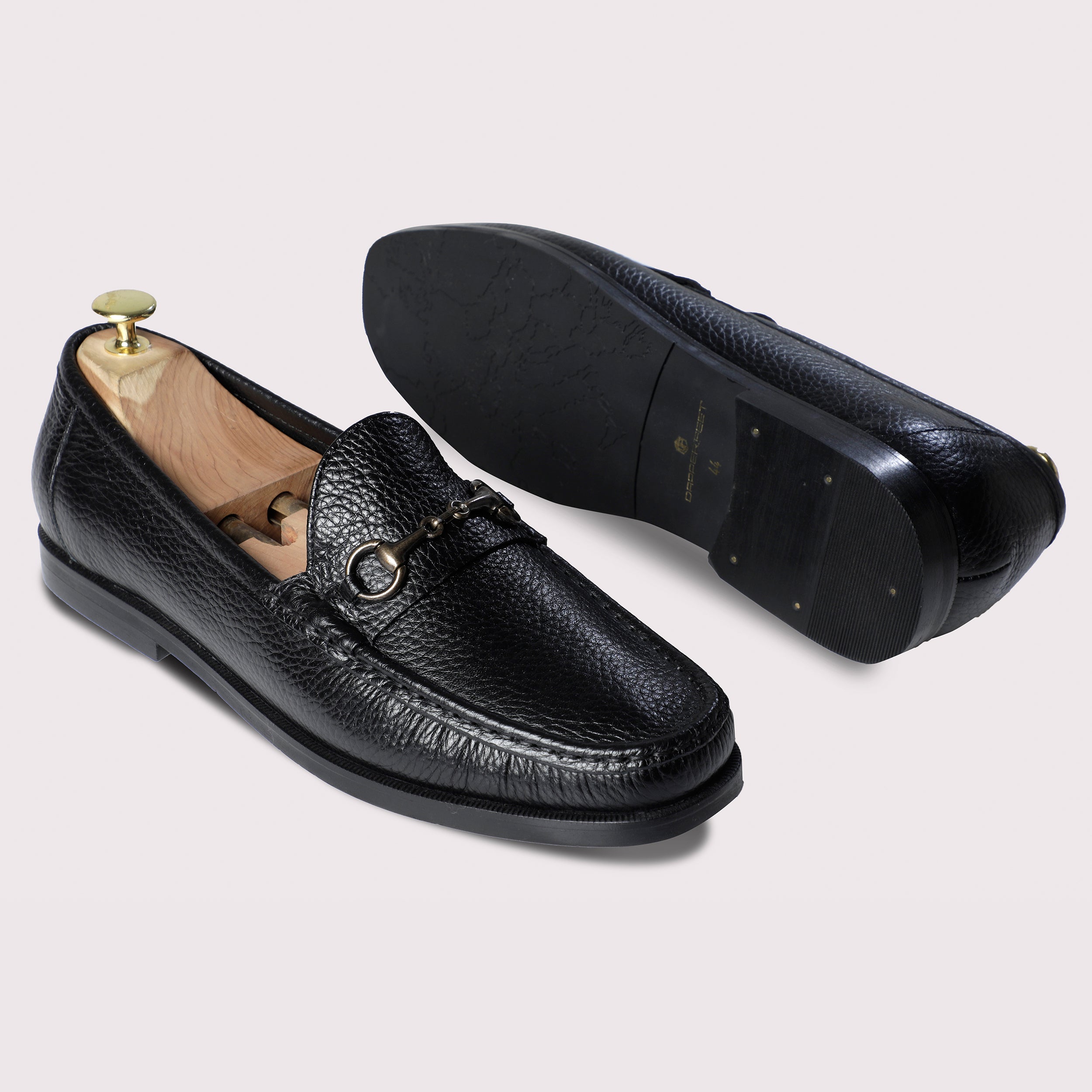 Stanley Horsebit Mocassins - Black