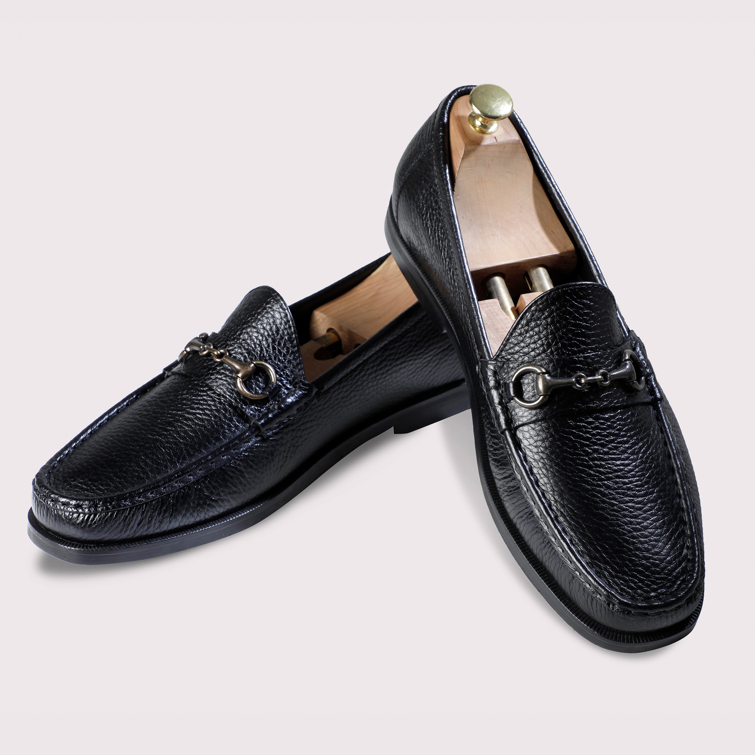 Stanley Horsebit Mocassins - Black