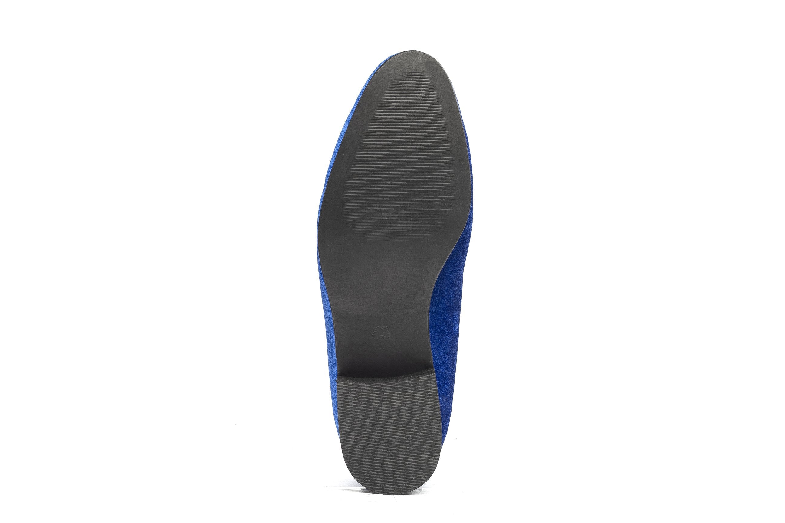 Fred Arrow Zardozi Slipons - Blue - Dapperfeet