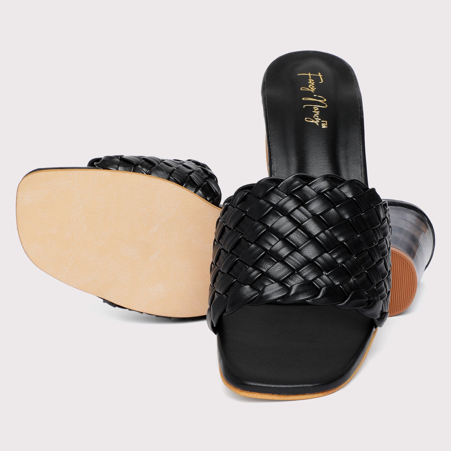 Braided Sandals - Black
