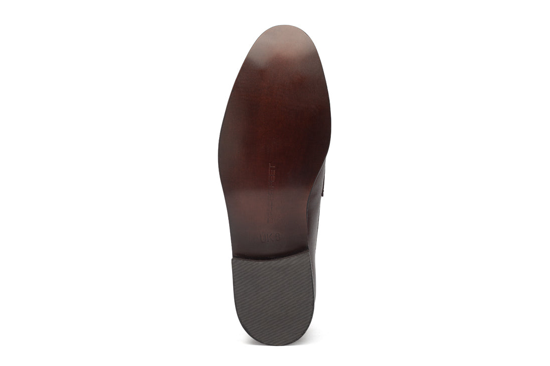 Penny Loafers - Cherry - Dapperfeet