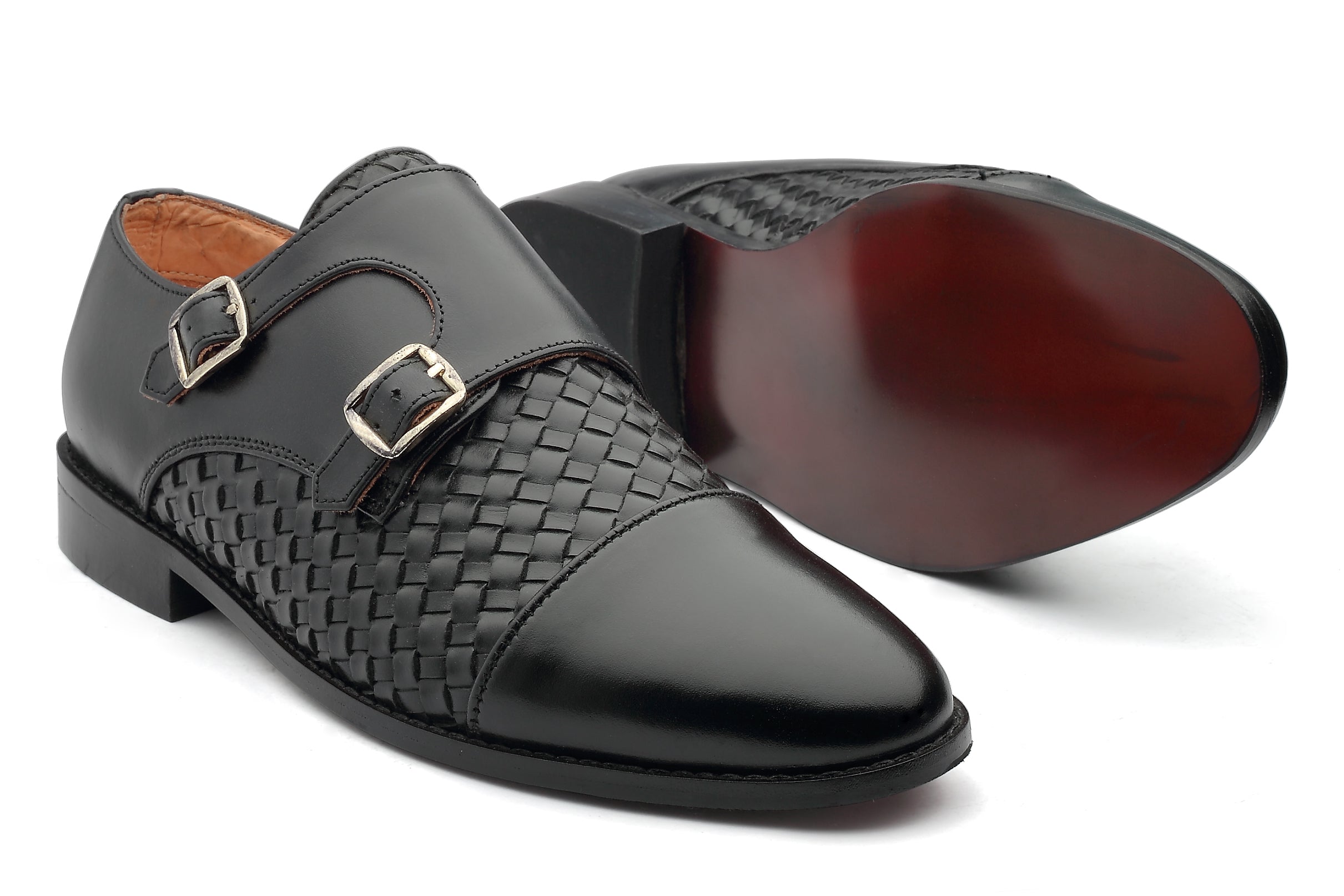 Borris Monk straps - Black - Dapperfeet