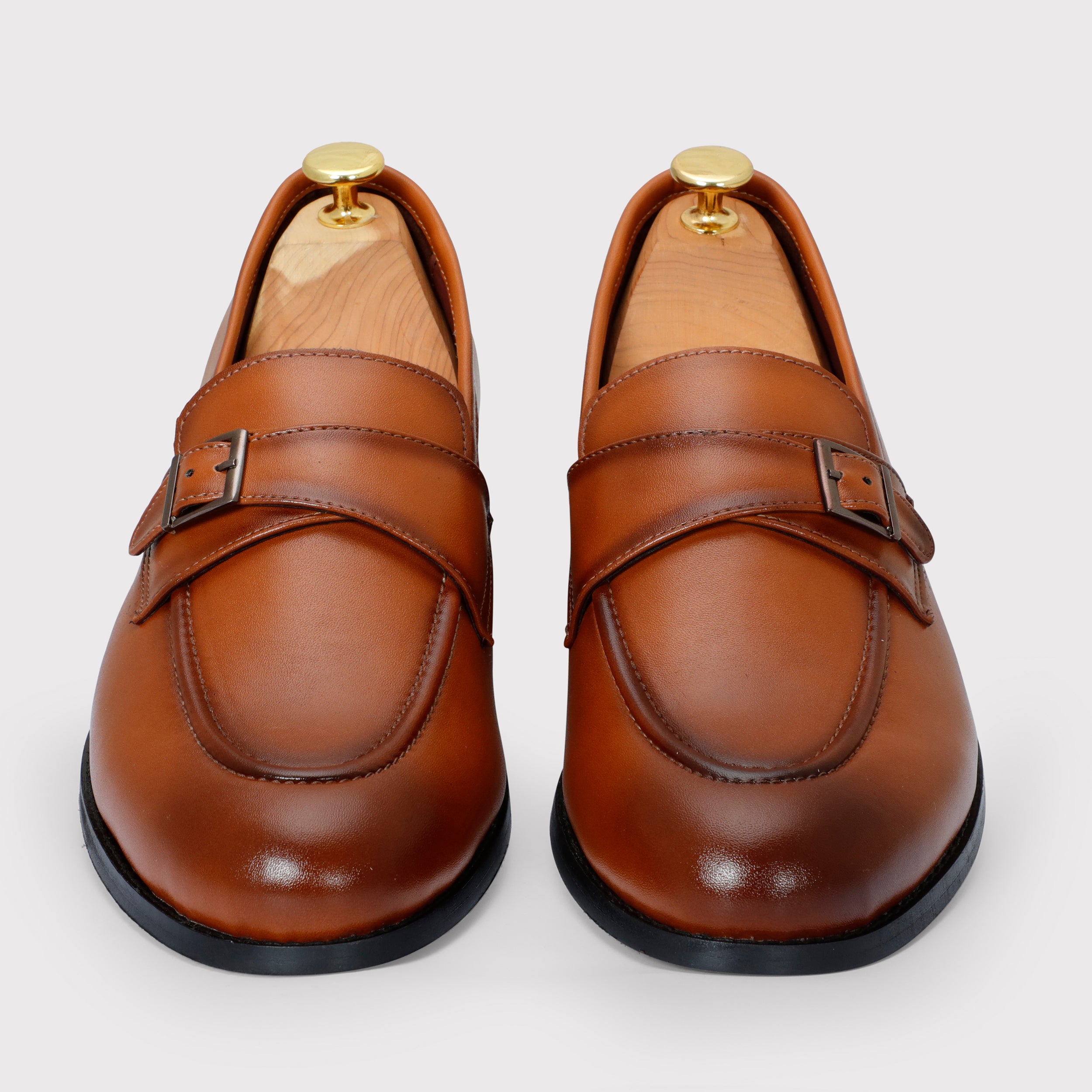 Macan Single Monks - Tan - Dapperfeet