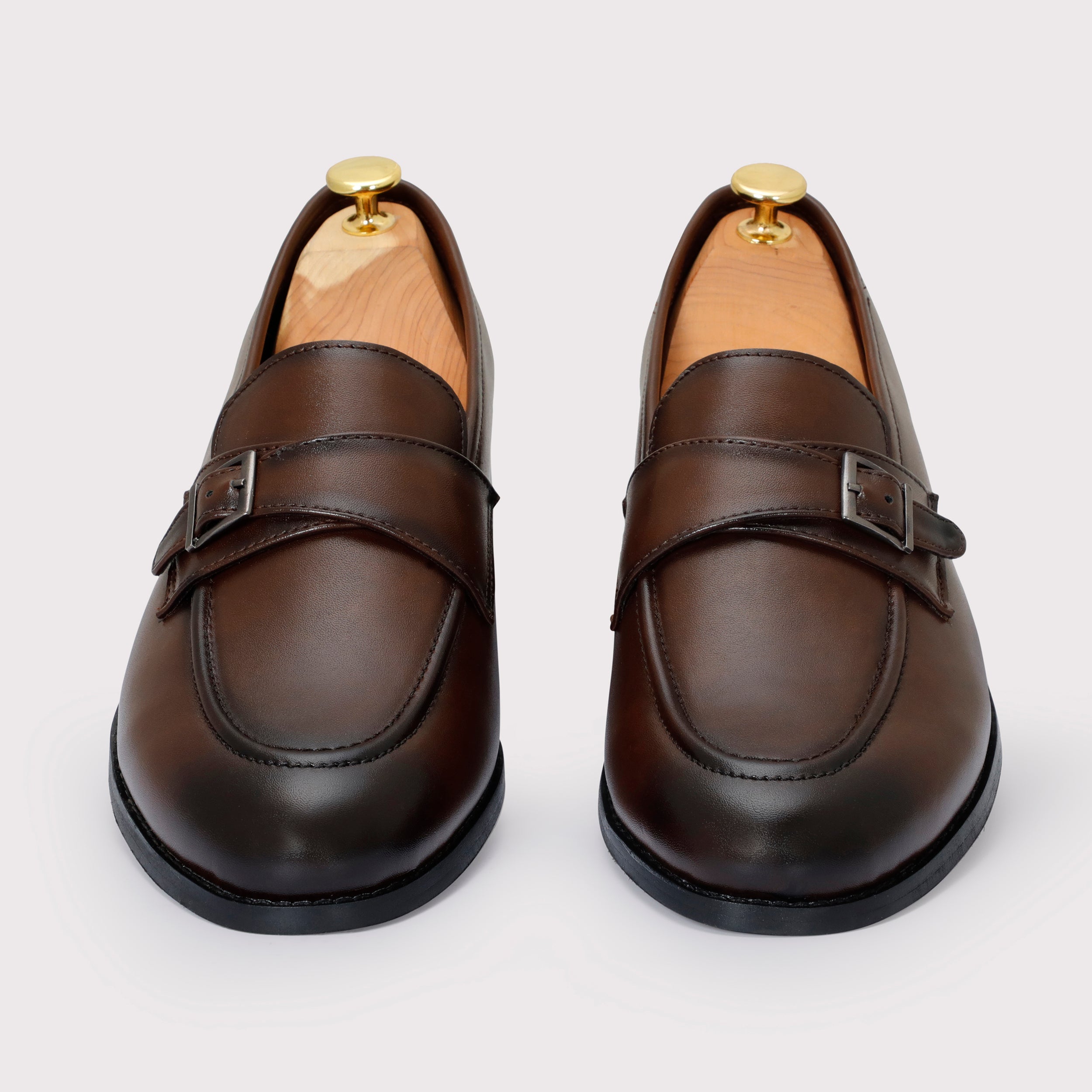 Macan Single Monks - Brown - Dapperfeet