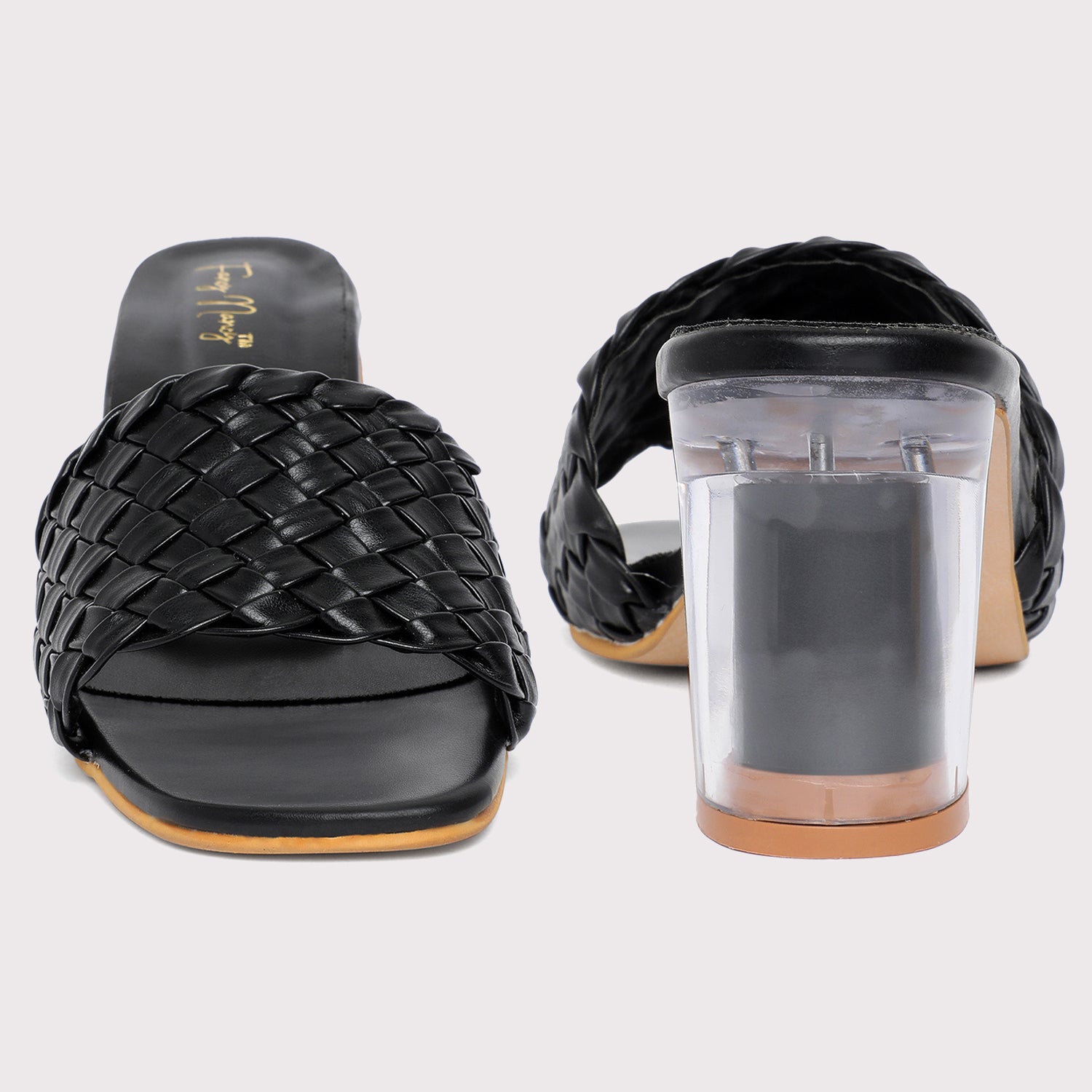 Braided Sandals - Black