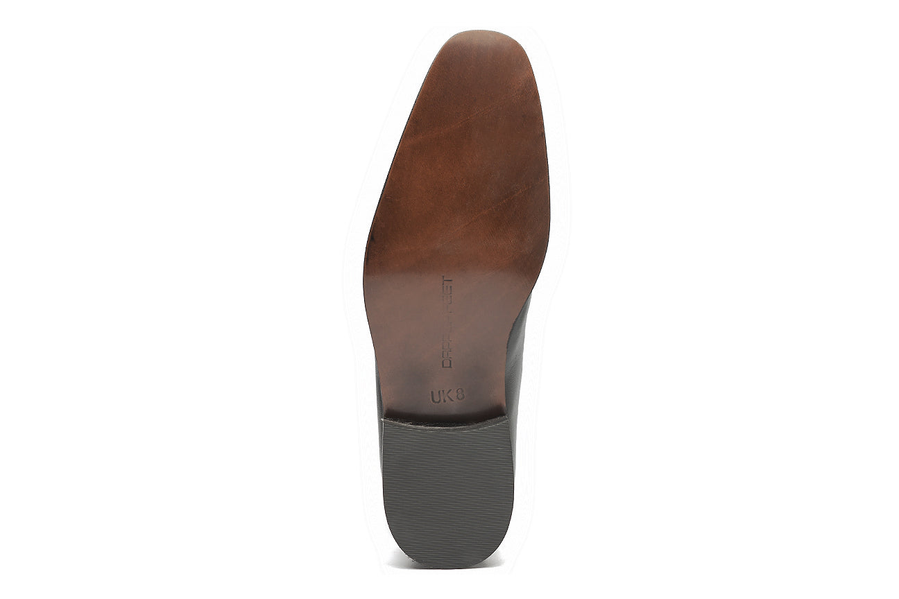 Jacob Monk Straps - Black - Dapperfeet