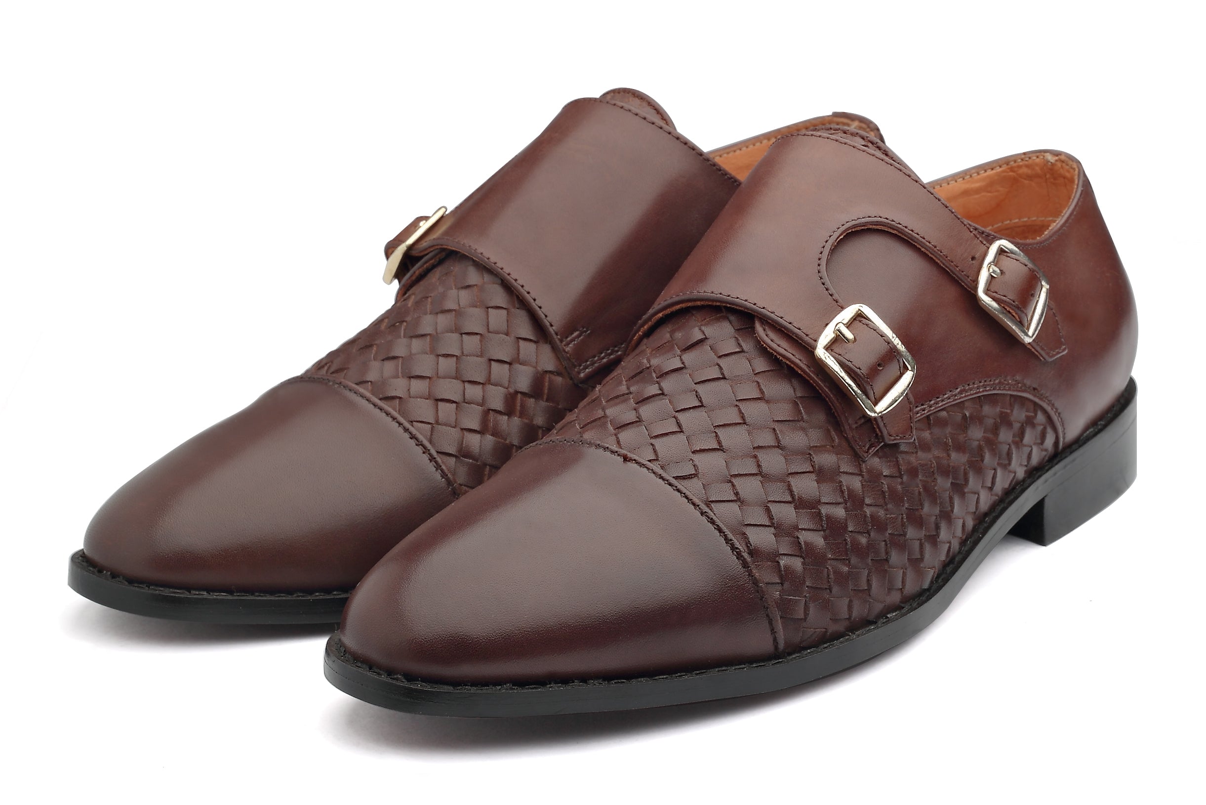 Borris Monk straps - Brown - Dapperfeet