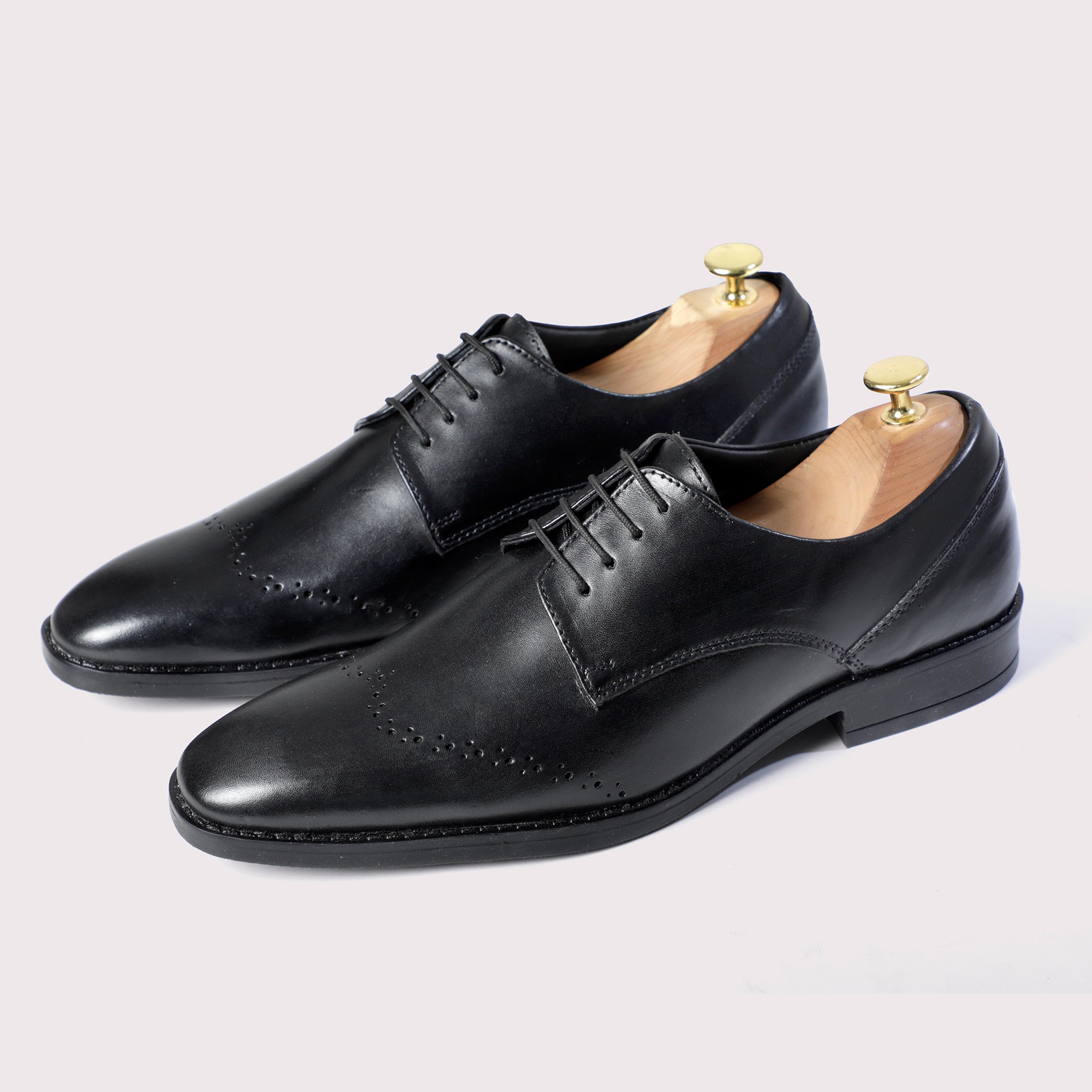Rossy WingBrogued Derby - Black