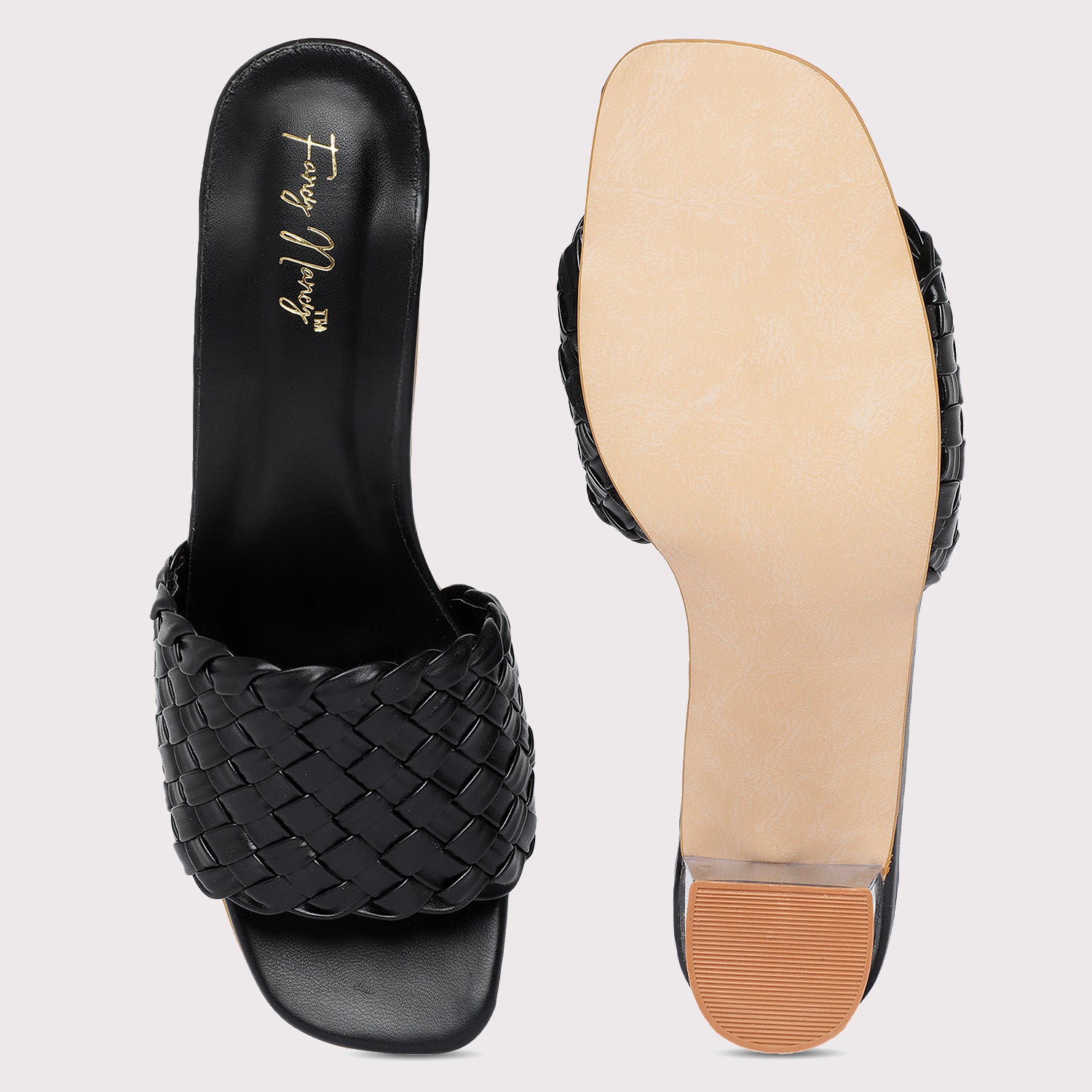 Braided Sandals - Black