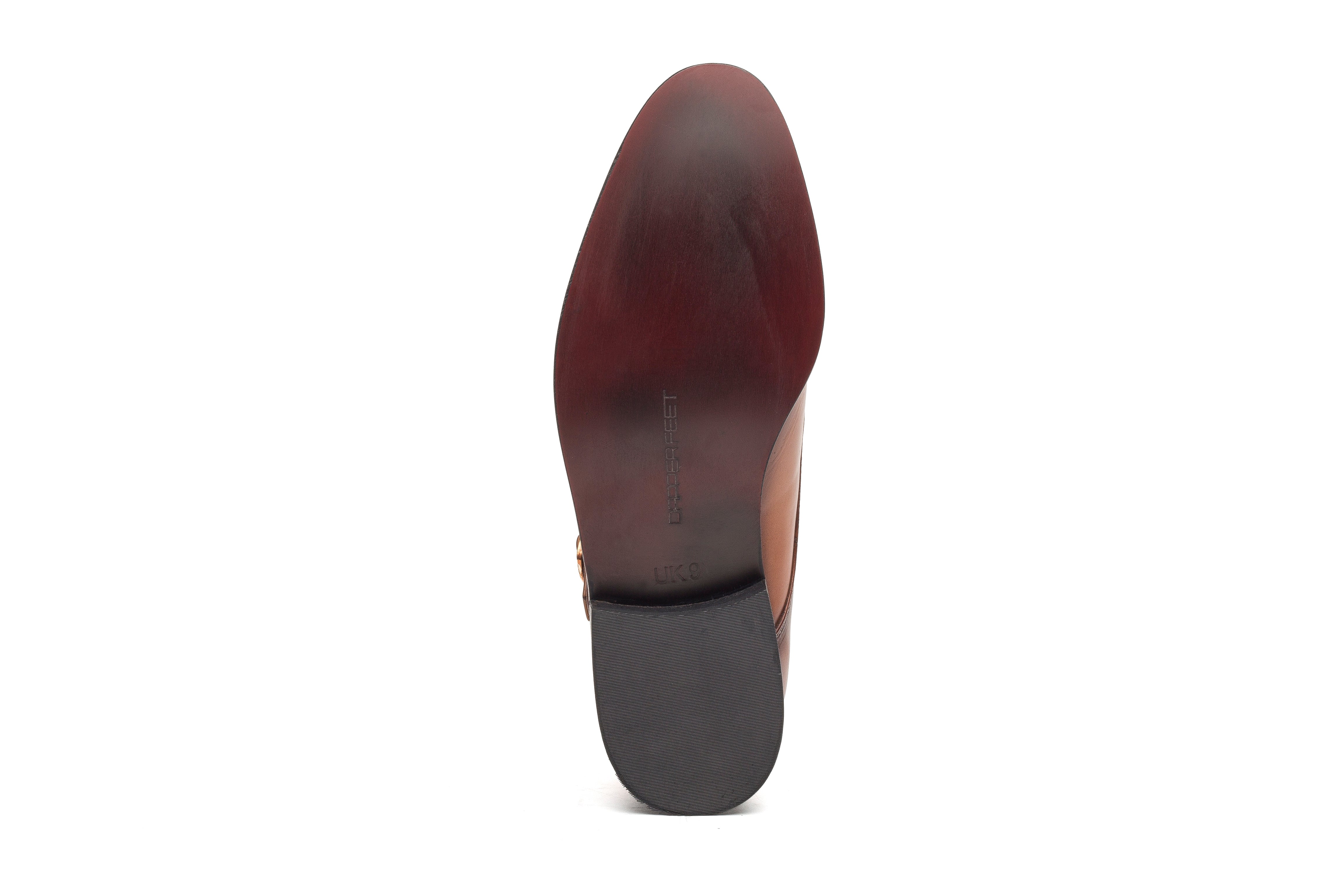 Baldwin Monk Straps - Tan - Dapperfeet