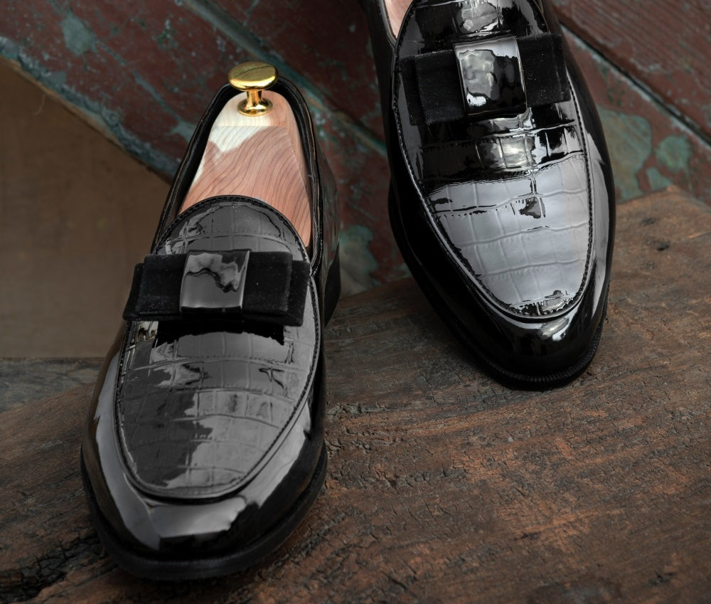 Cayenne Patent SlipOn - Black ( Save 31% Today ) - Dapperfeet