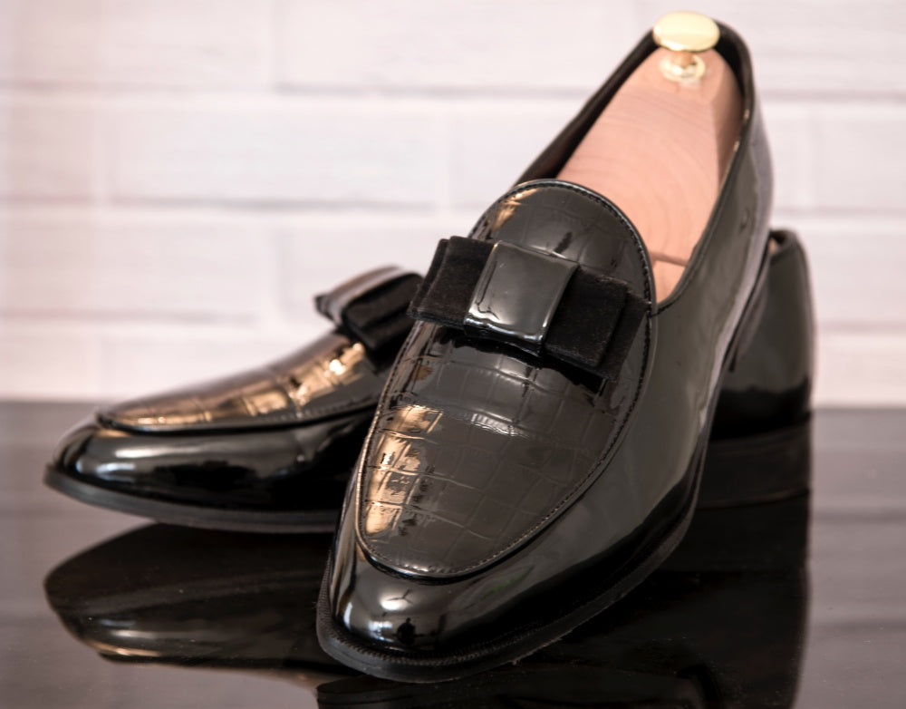 Cayenne Patent SlipOn - Black ( Save 31% Today ) - Dapperfeet