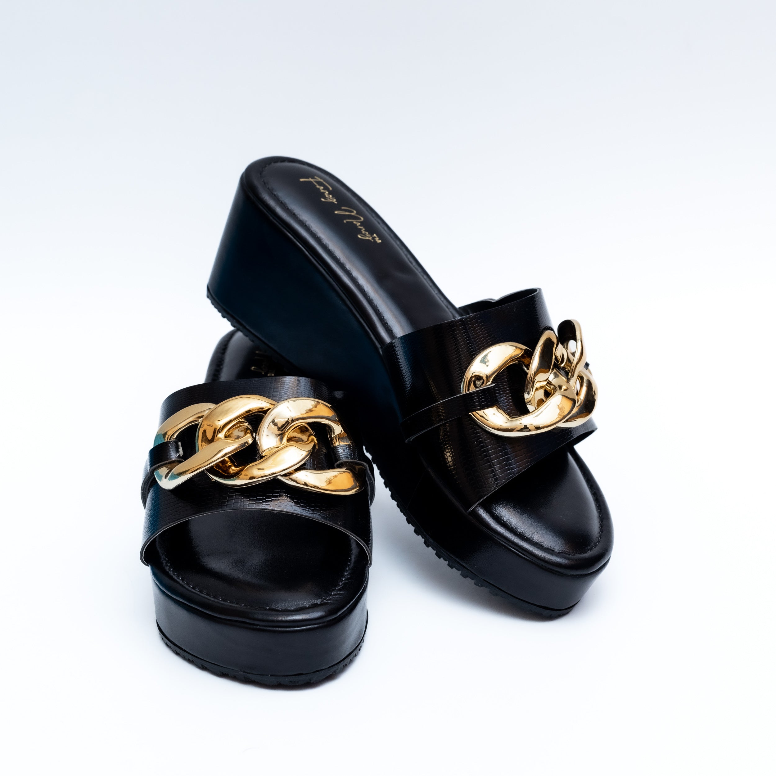 Chain In Platform - Black