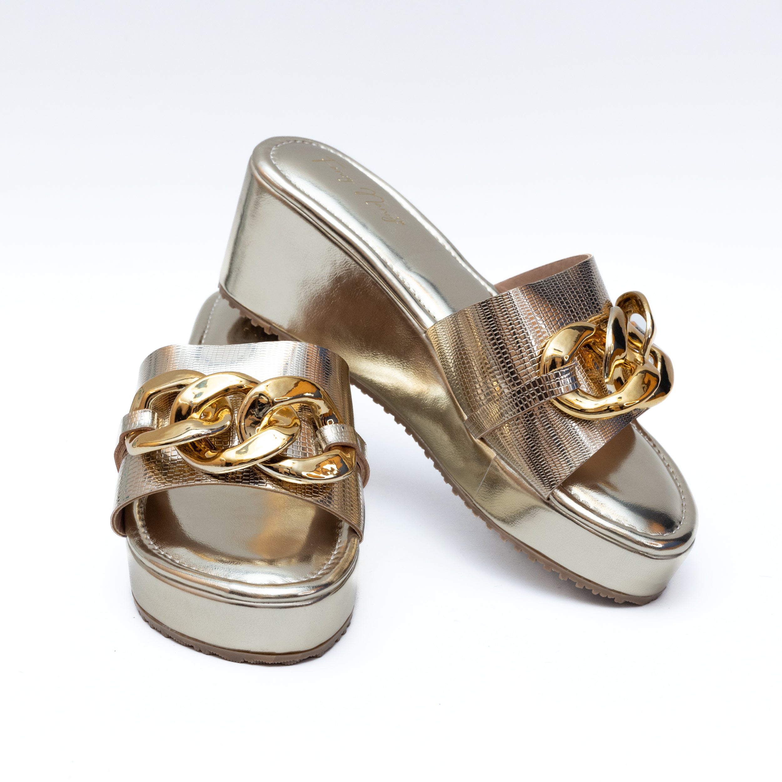 Chain In Platform - Gold