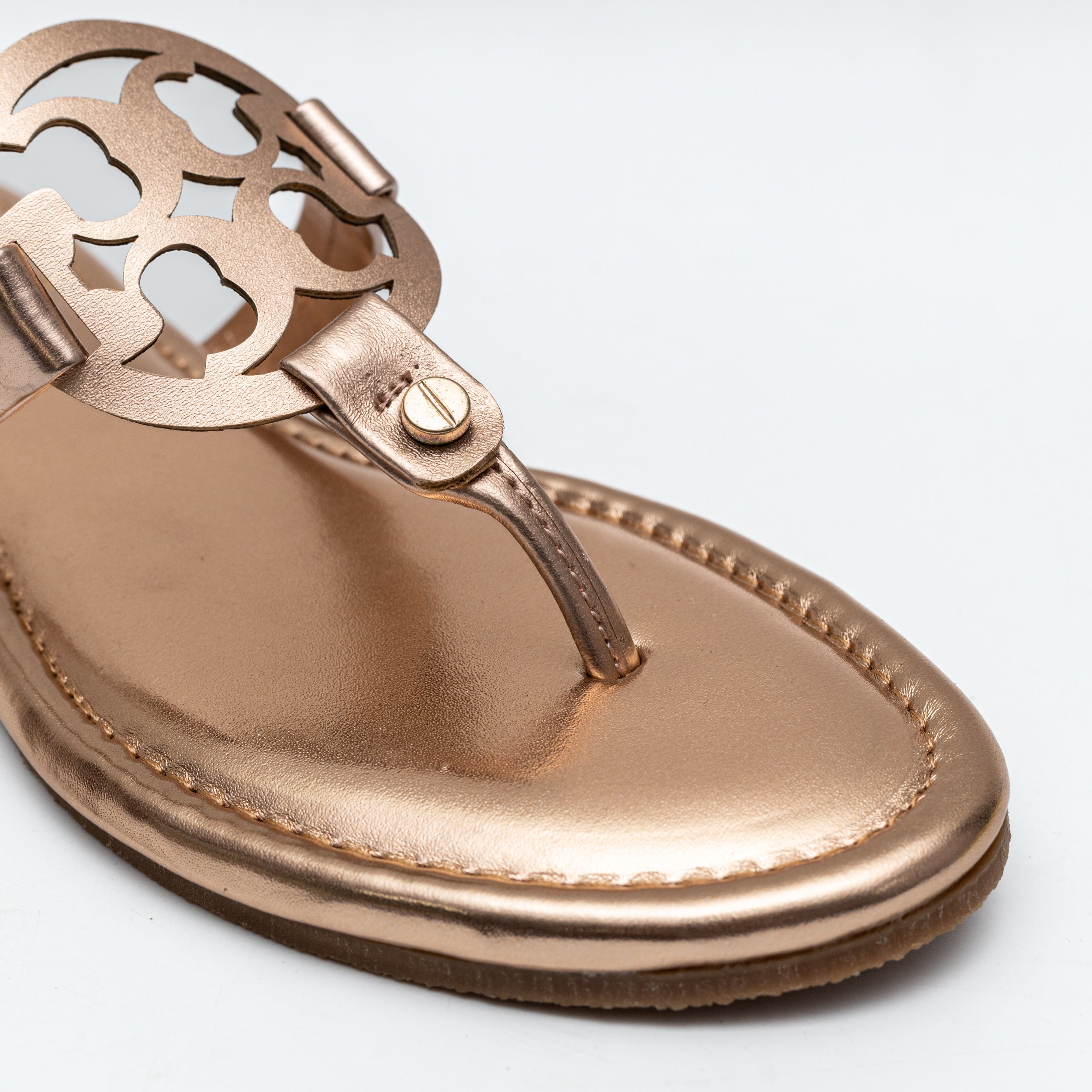T Shape Flats - R.Gold