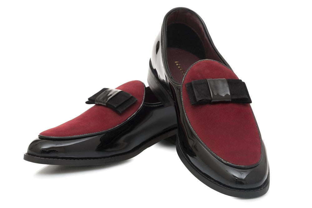 Cashmere Patent SlipOn - Oxblood - Dapperfeet