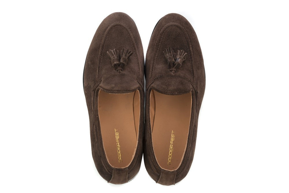 Hampton Tassel Loafers - Brown - Dapperfeet