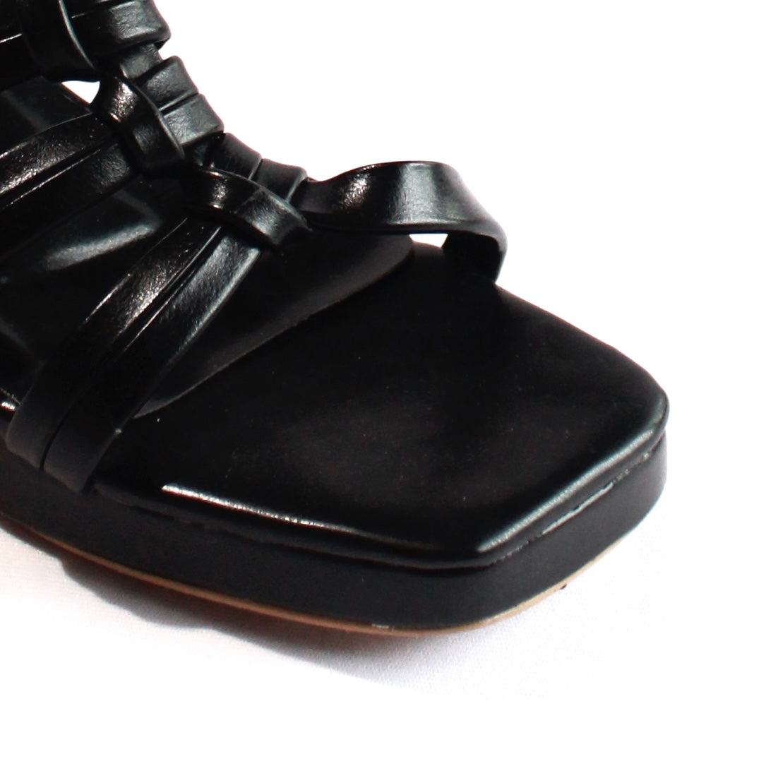 Strappy Platform - Black