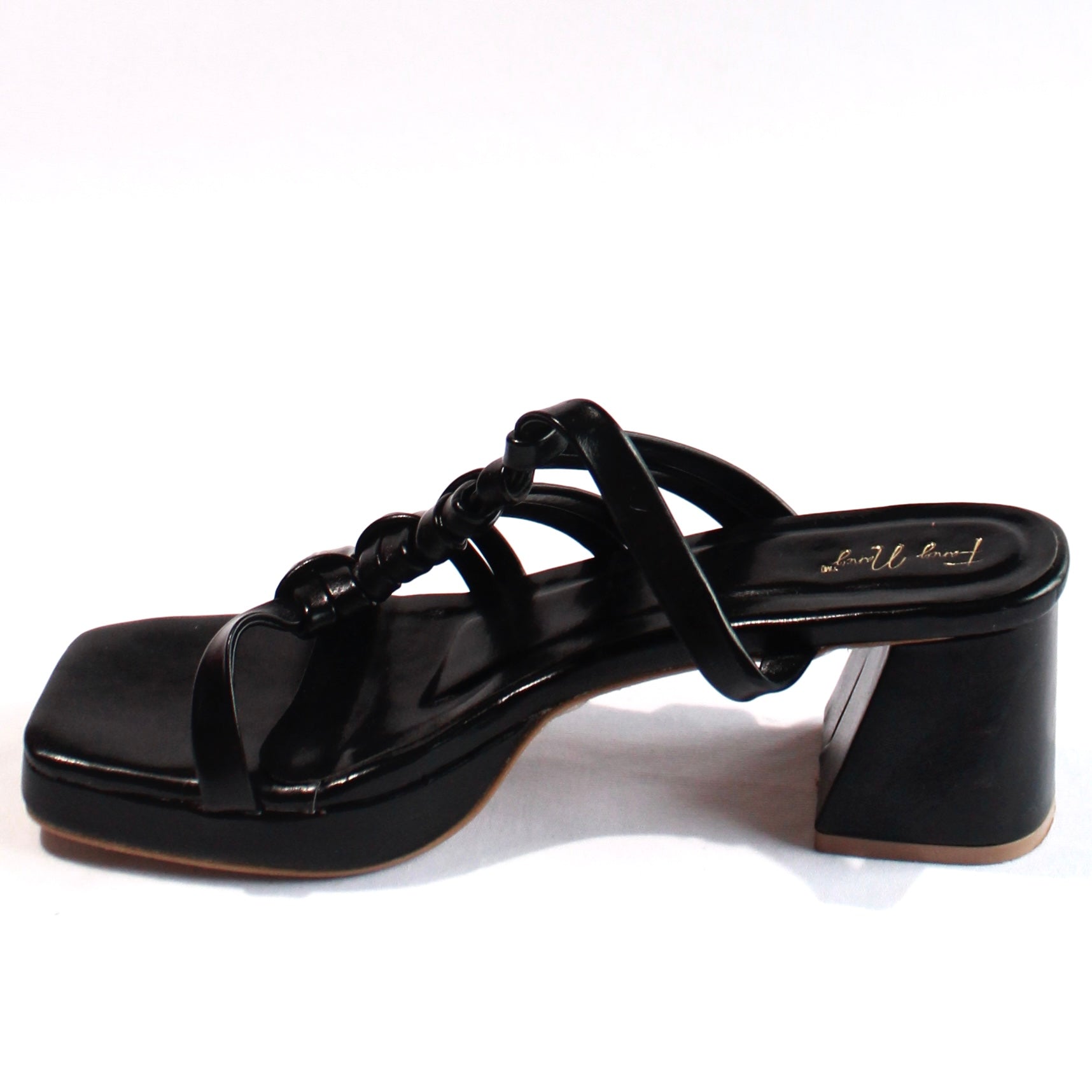 Strappy Platform - Black