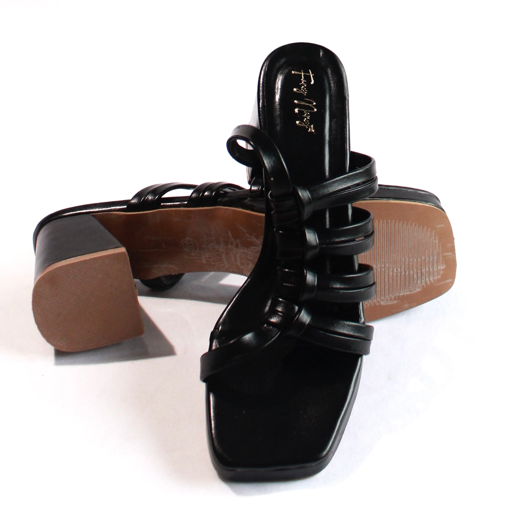 Strappy Platform - Black