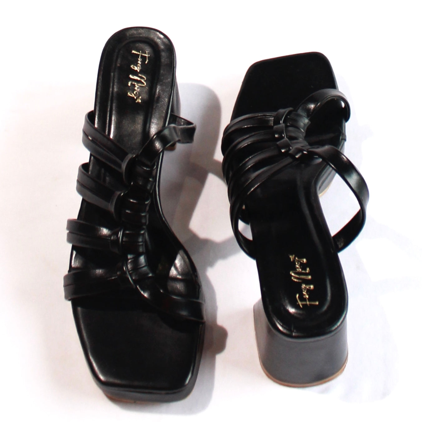 Strappy Platform - Black