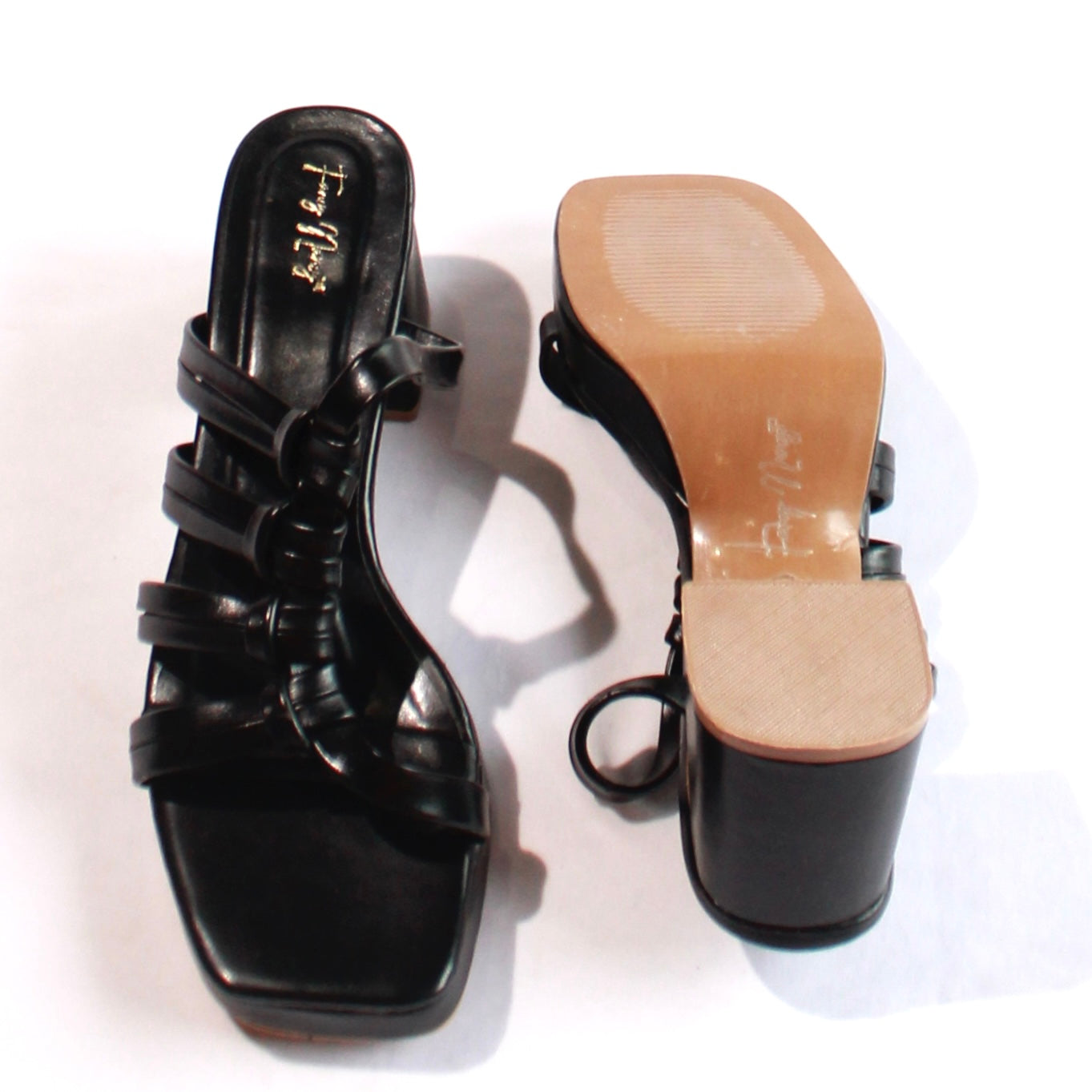 Strappy Platform - Black