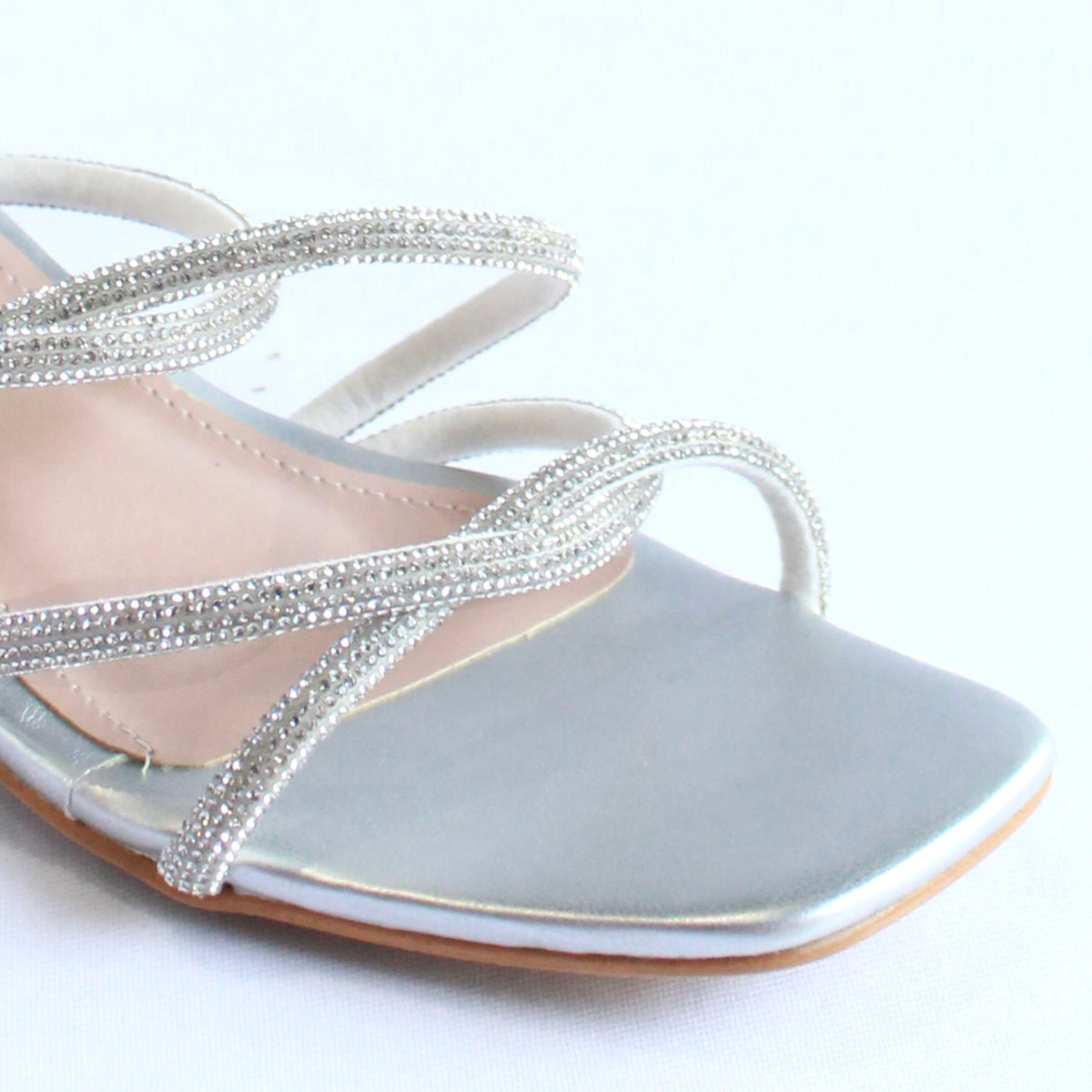 Silver strappy sandals for wedding new arrivals