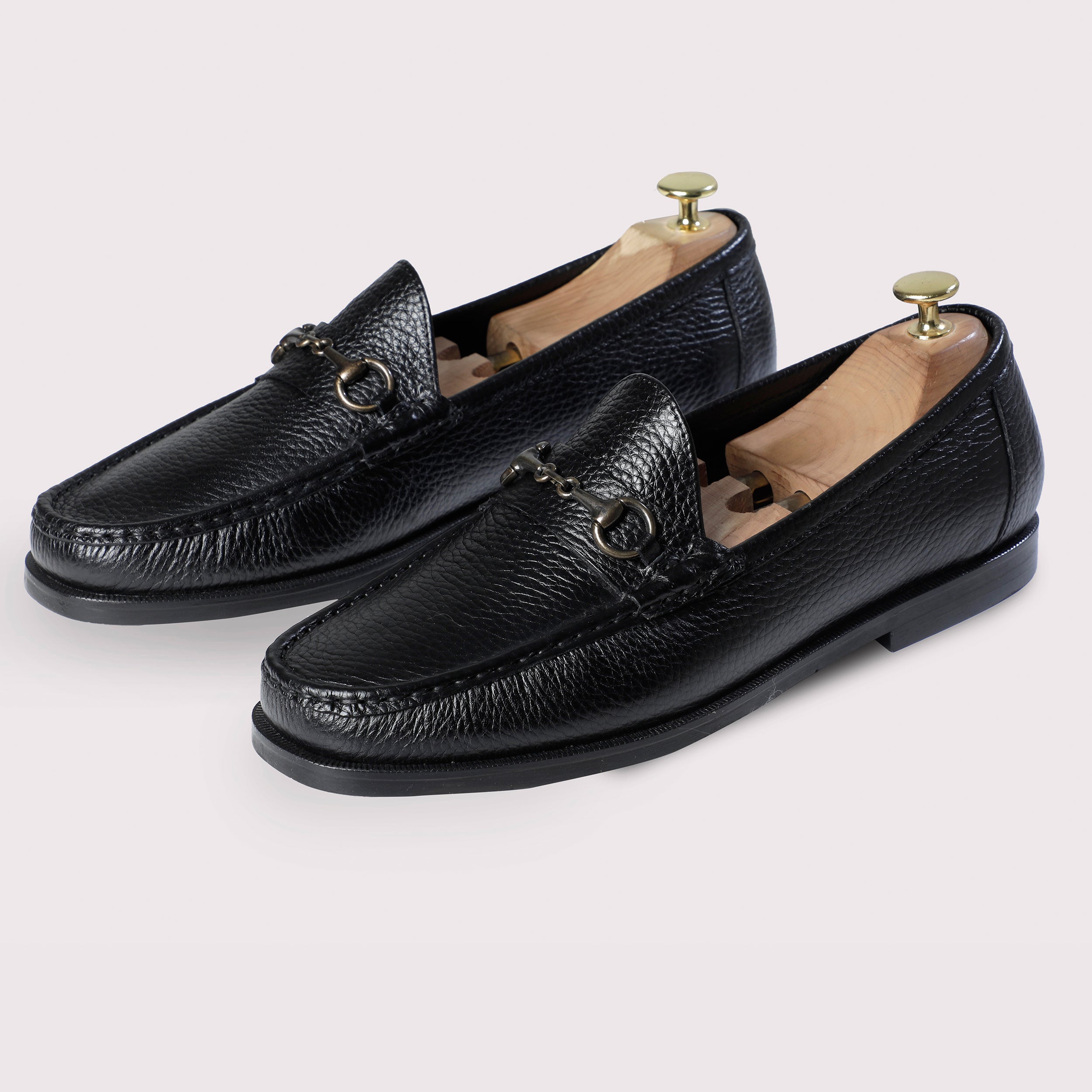 Stanley Horsebit Mocassins - Black
