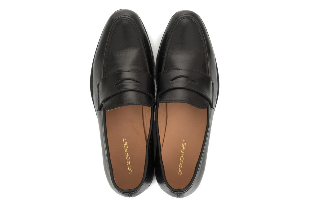 Penny Loafer - Black - Dapperfeet